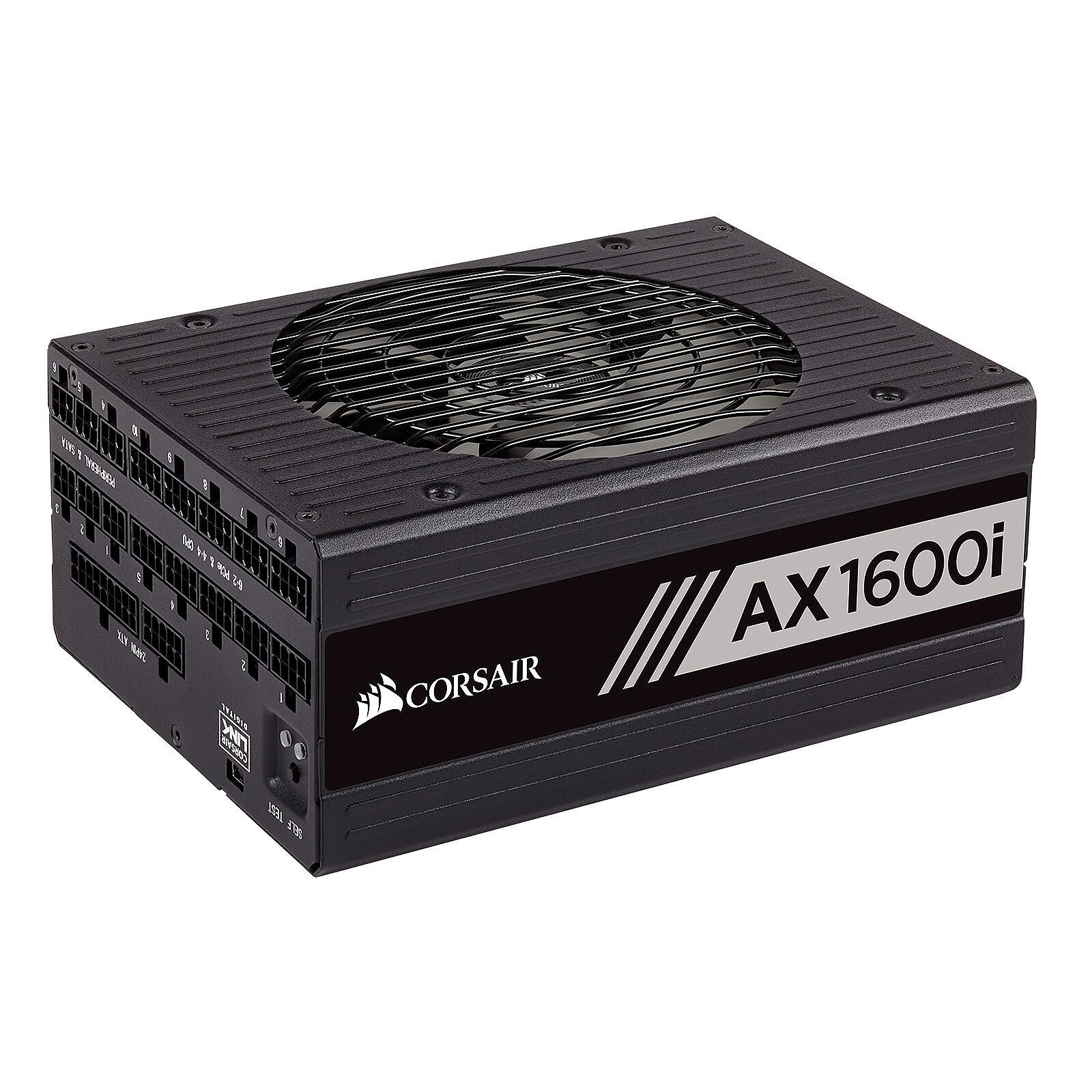 Corsair AX1600i 80PLUS Titanium 1 Alimentation PC Corsair 1600 W