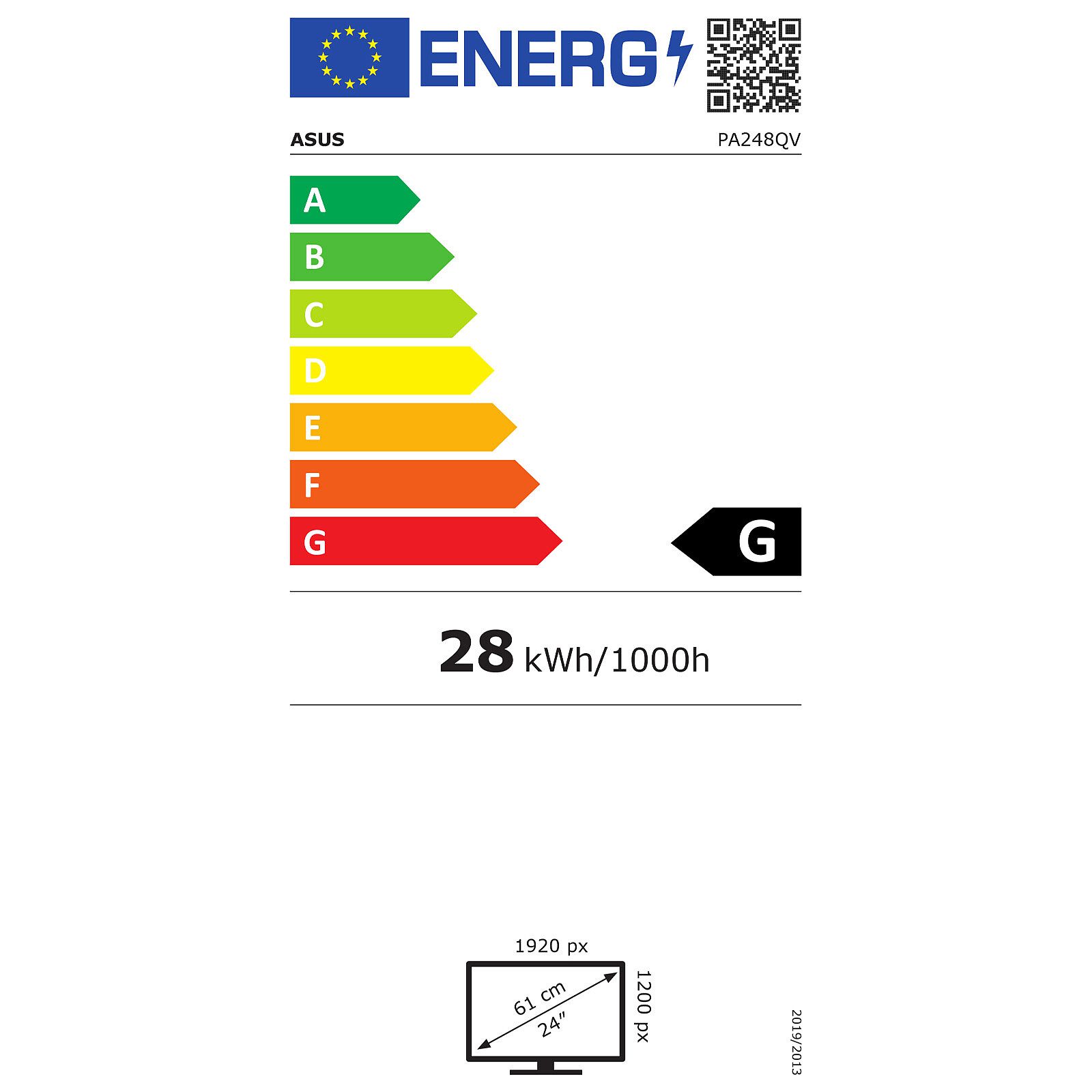 ASUS 24.1″ LED – ProArt PA248QV 5 écran pc ASUS 24.1 pouces