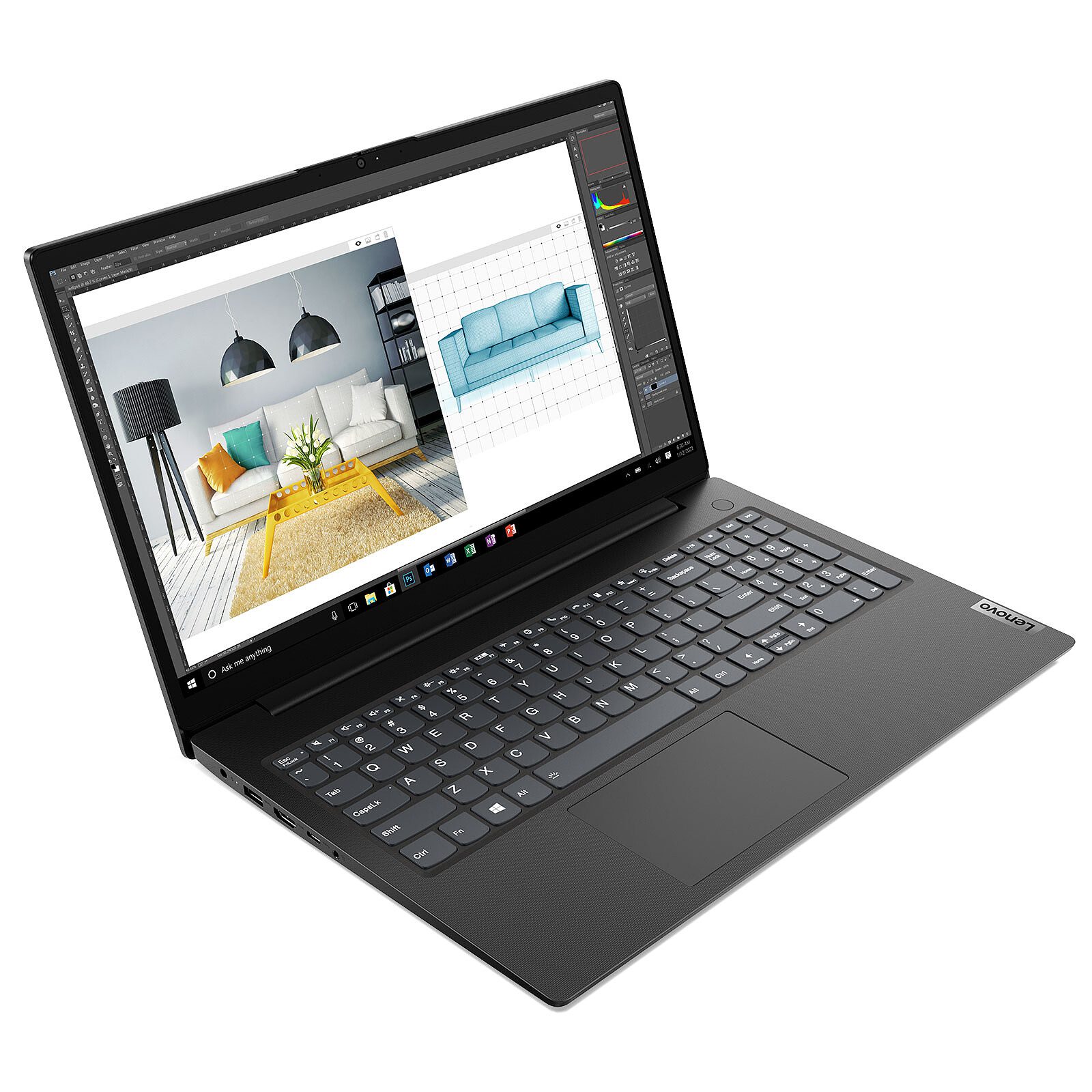 Lenovo V15 G2 IJL (82QY00QDFR) 5 laptop Lenovo 8 Go