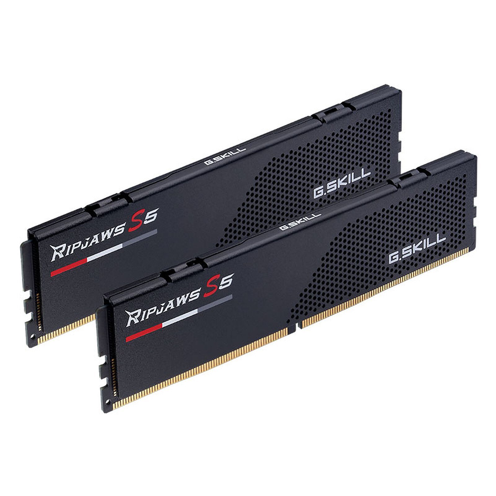 G.Skill RipJaws S5 Low Profile 32 Go (2 x 16 Go) DDR5 6000 MHz CL32 – Noir 2 RAM G.Skill DDR5 6000 MHz 32 Go