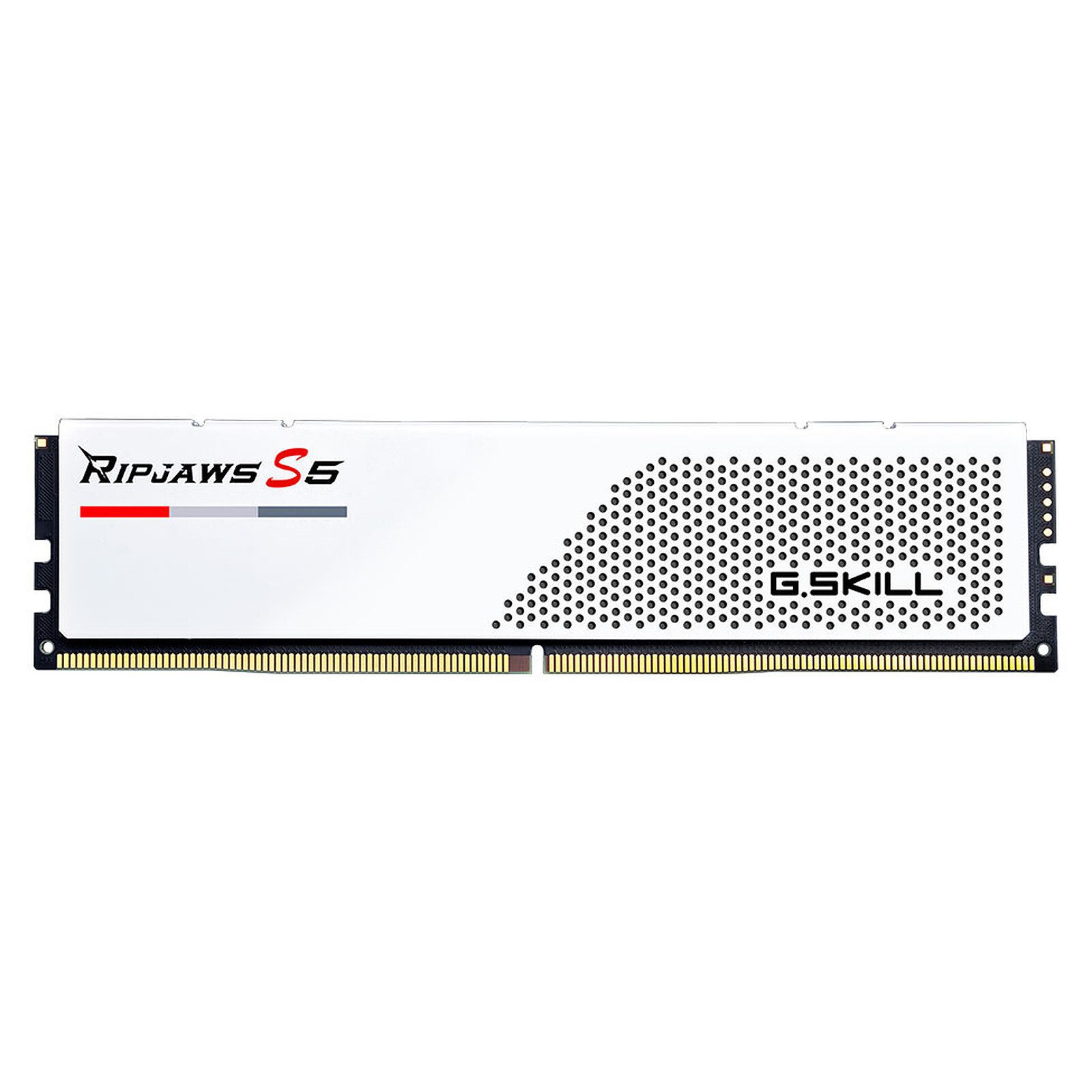 G.Skill RipJaws S5 Low Profile 32 Go (2 x 16 Go) DDR5 5600 MHz CL40 – Blanc 3 RAM G.Skill DDR5 5600 MHz 32 Go