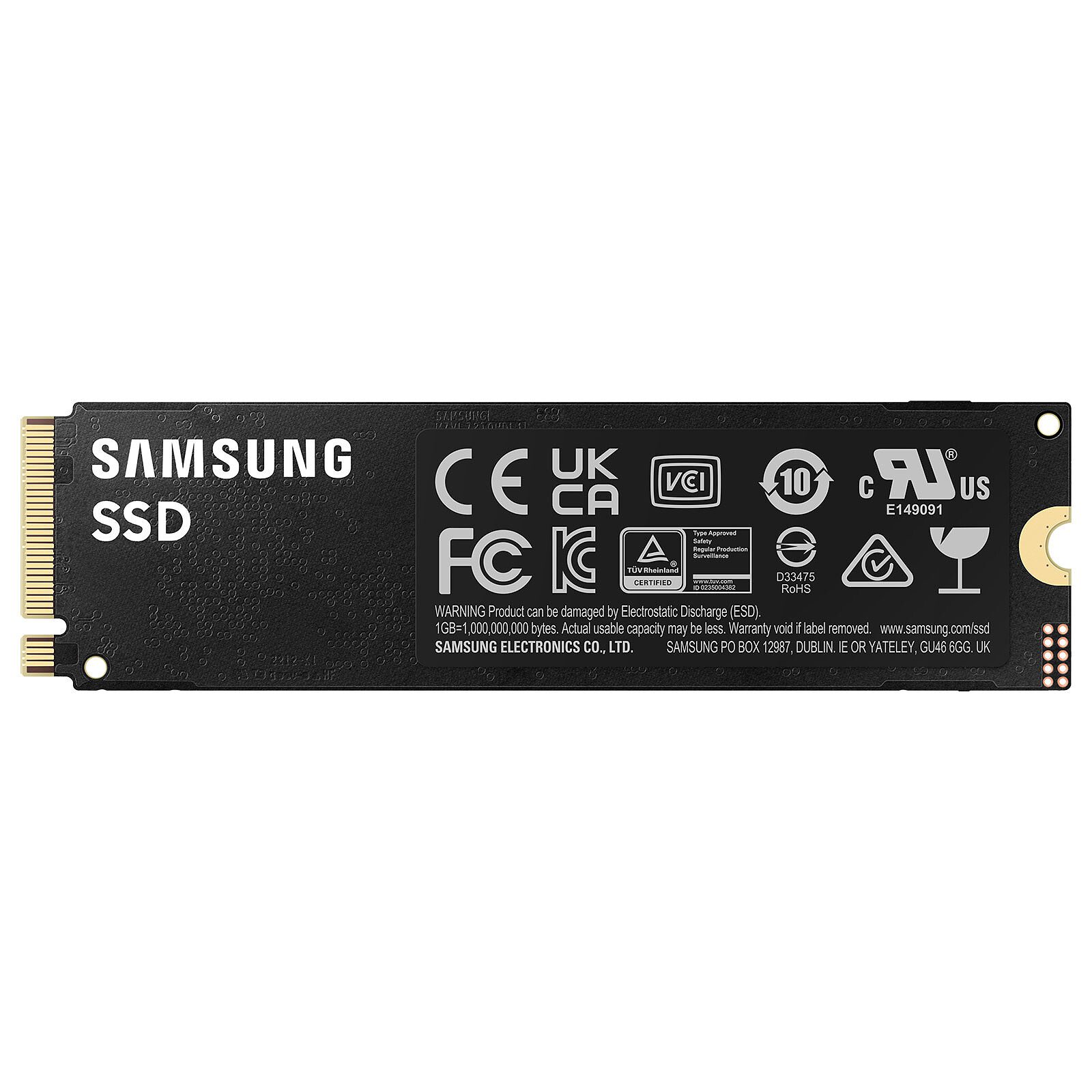 Samsung SSD 990 PRO M.2 PCIe NVMe 4 To 3 ssd 4 To Samsung