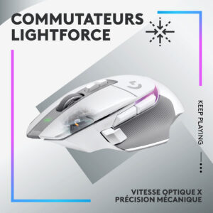 Souris Logitech G Blanc