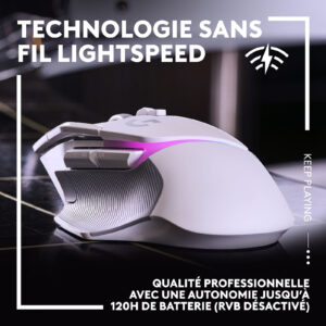 Souris gamer Logitech G 25000 dpi
