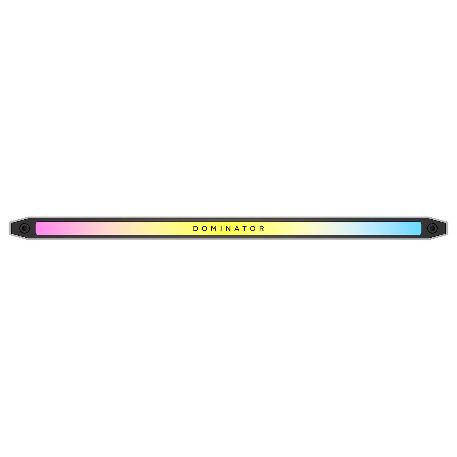 Corsair Dominator Titanium DDR5 RGB 64 Go (2 x 32 Go) 6000 MHz CL30 – Blanc 5 RAM Corsair DDR5 6000 MHz 64 Go