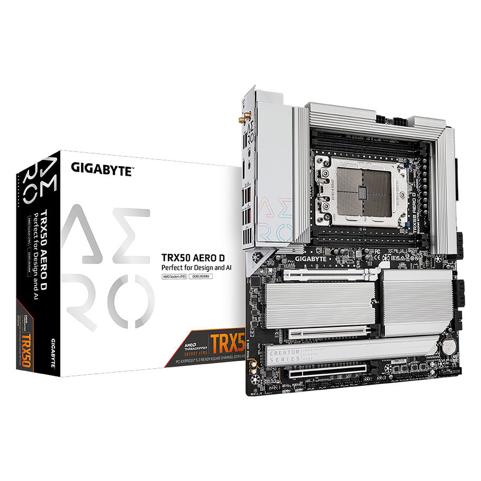 Gigabyte TRX50 AERO D 1 carte mère Gigabyte AMD sTR5