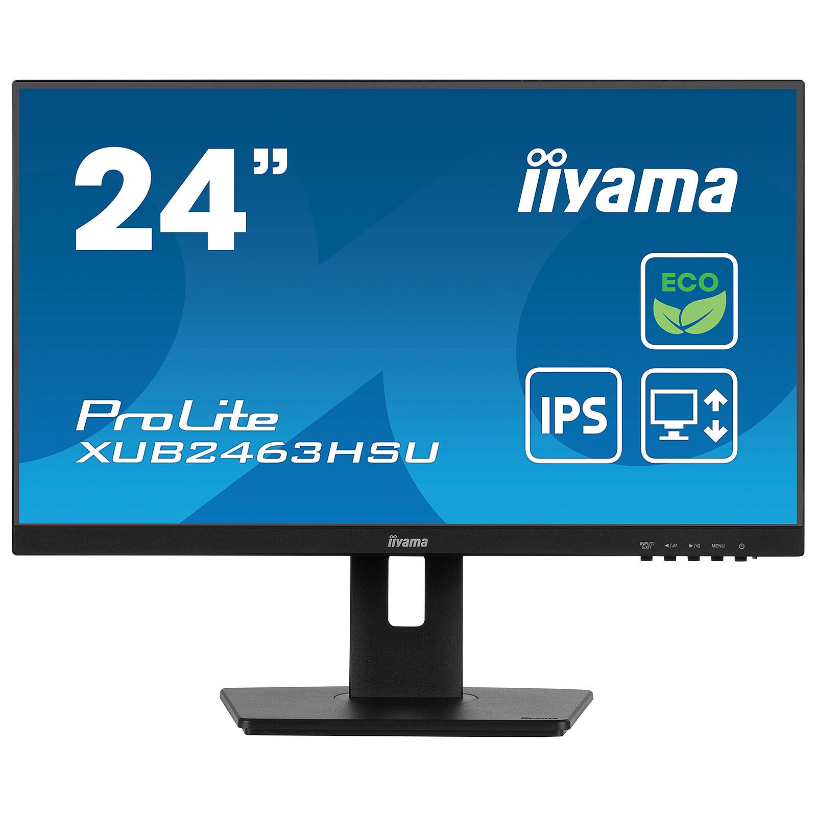 iiyama 23.8" LED - ProLite XUB2463HSU-B1 1 écran pc iiyama 23.8 pouces