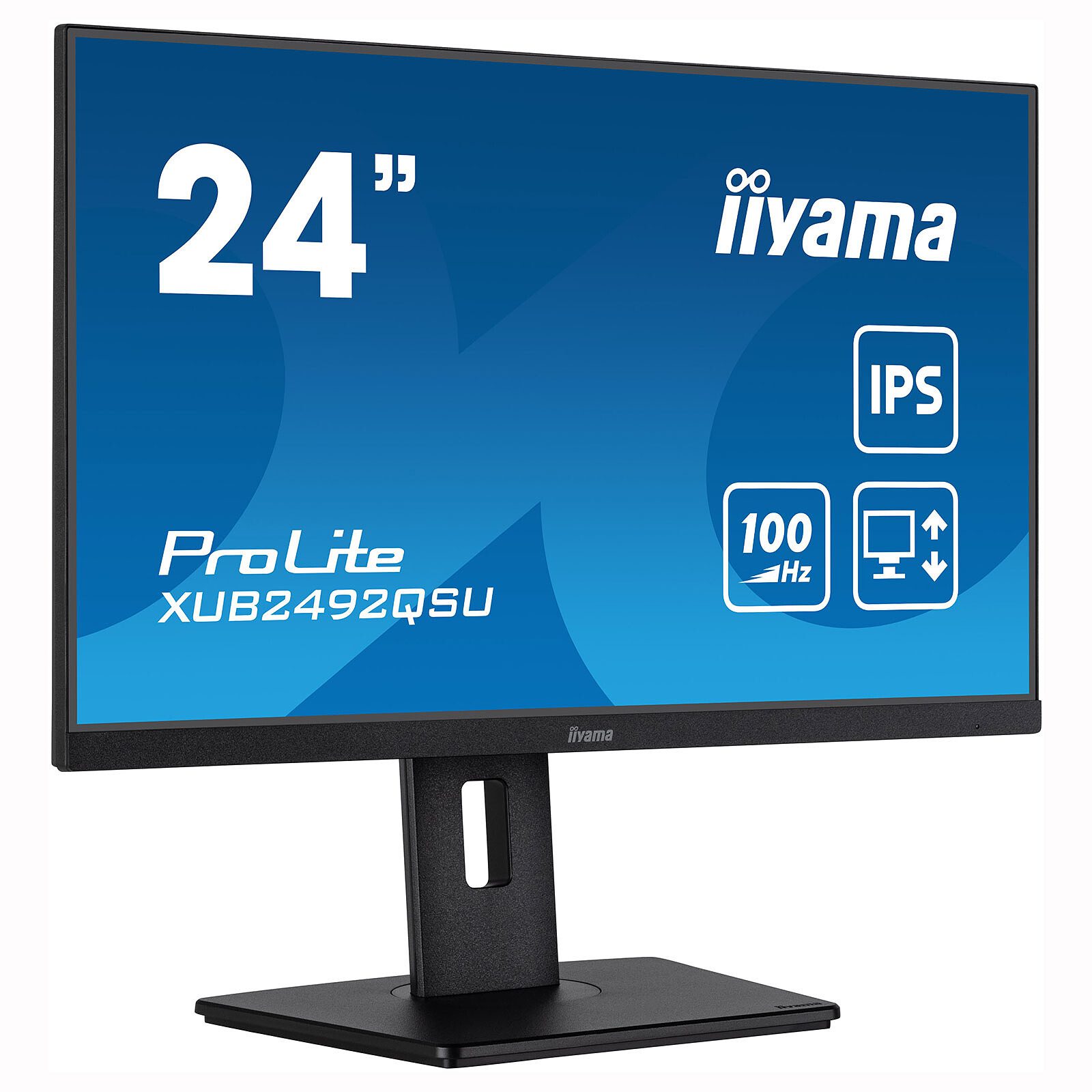 iiyama 23.8″ LED – ProLite XUB2492QSU-B1 2 moniteur pc iiyama 23.8 pouces