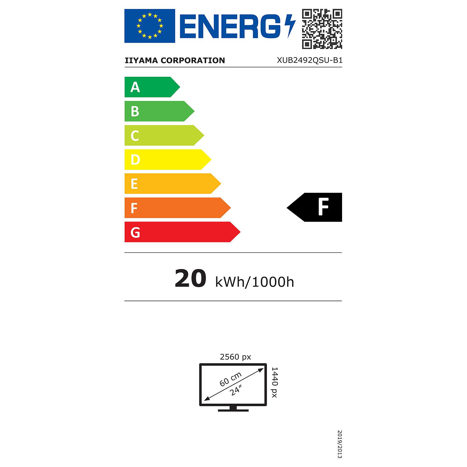 iiyama 23.8″ LED – ProLite XUB2492QSU-B1 5 écran pc iiyama 23.8 pouces