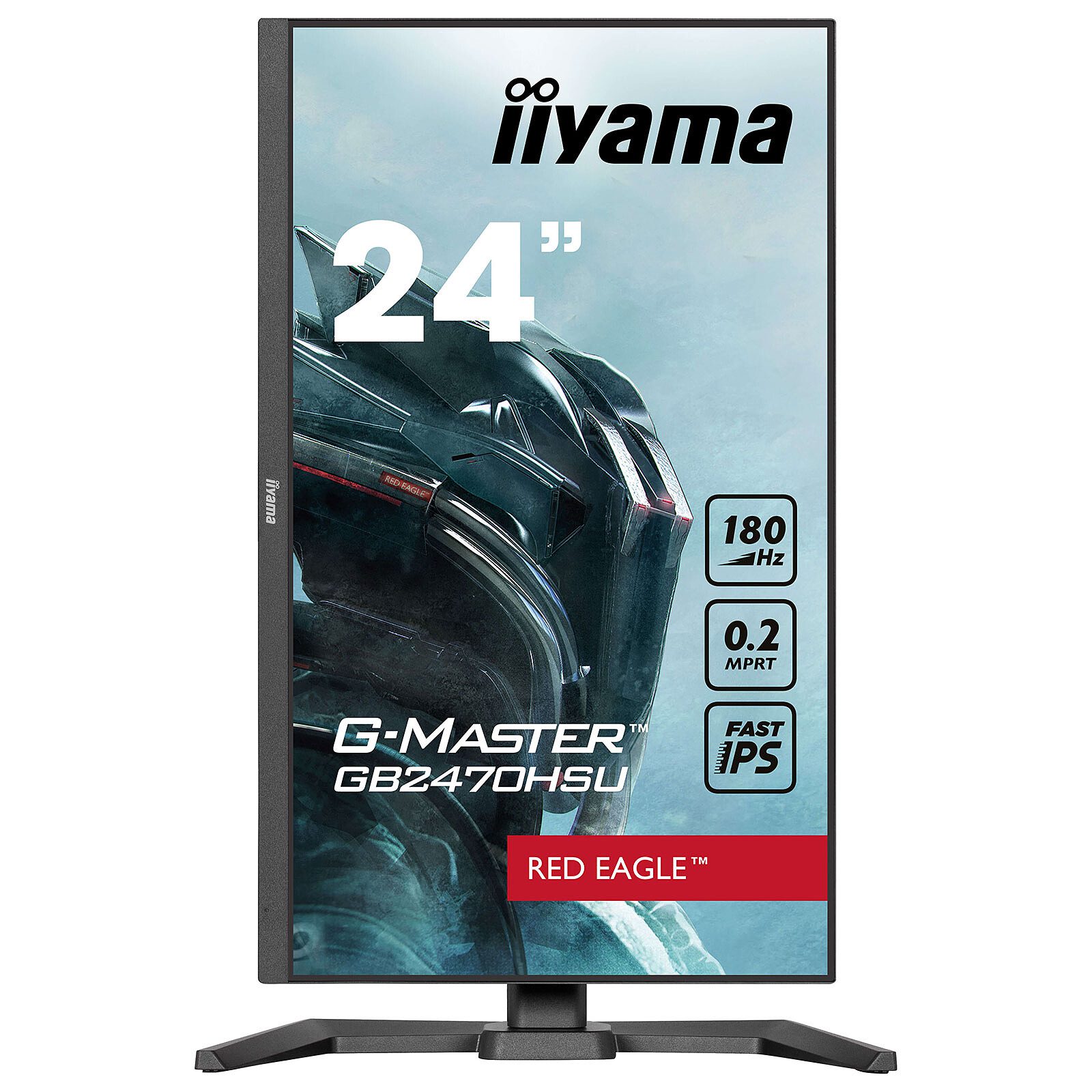 iiyama 23.8″ LED – G-Master GB2470HSU-B6 Red Eagle 2 moniteur pc iiyama 23.8 pouces