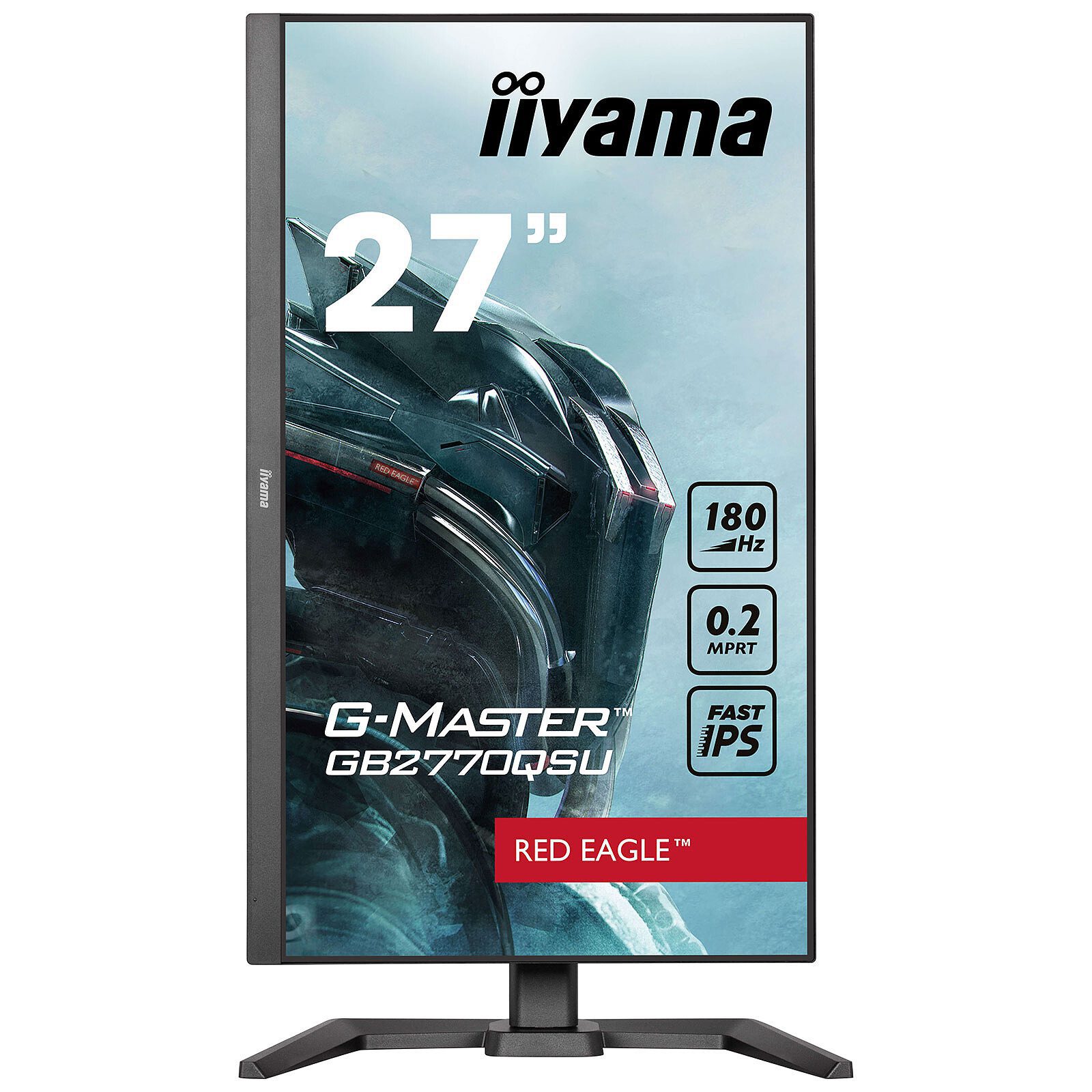 iiyama 27″ LED – G-Master GB2770QSU-B6 Red Eagle 2 moniteur pc iiyama 27 pouces