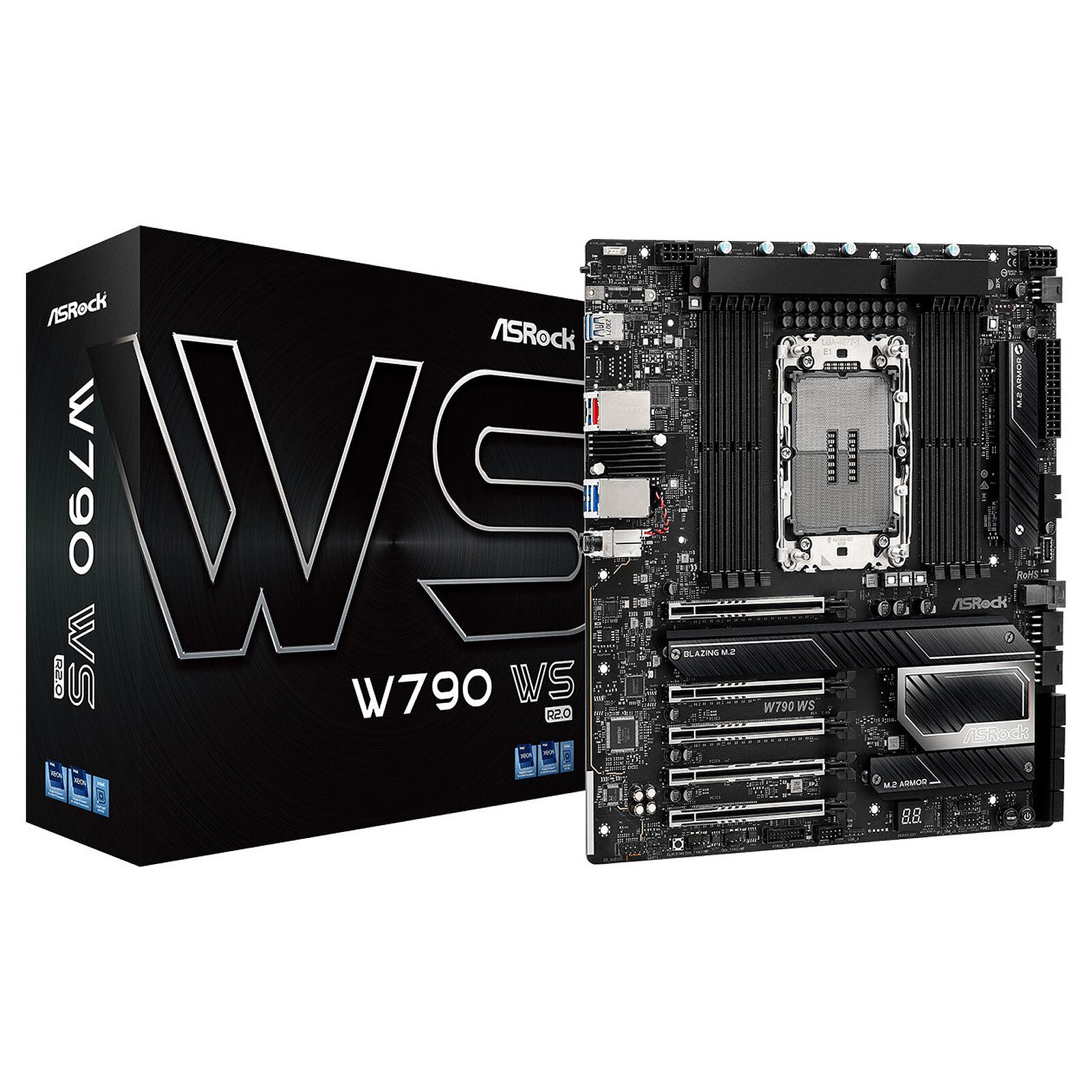 ASRock W790 WS R2.0 1 carte mère ASRock Intel LGA4677
