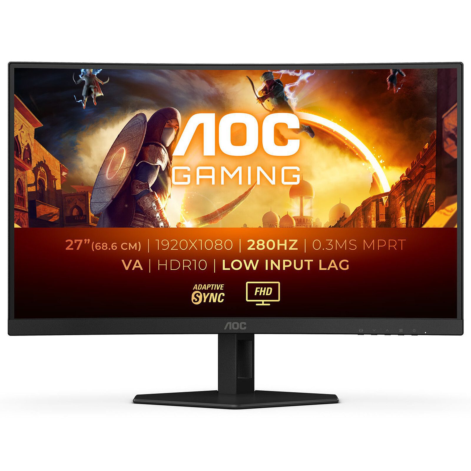 AOC 27" LED - C27G4ZXE 1 écran pc AOC 27 pouces