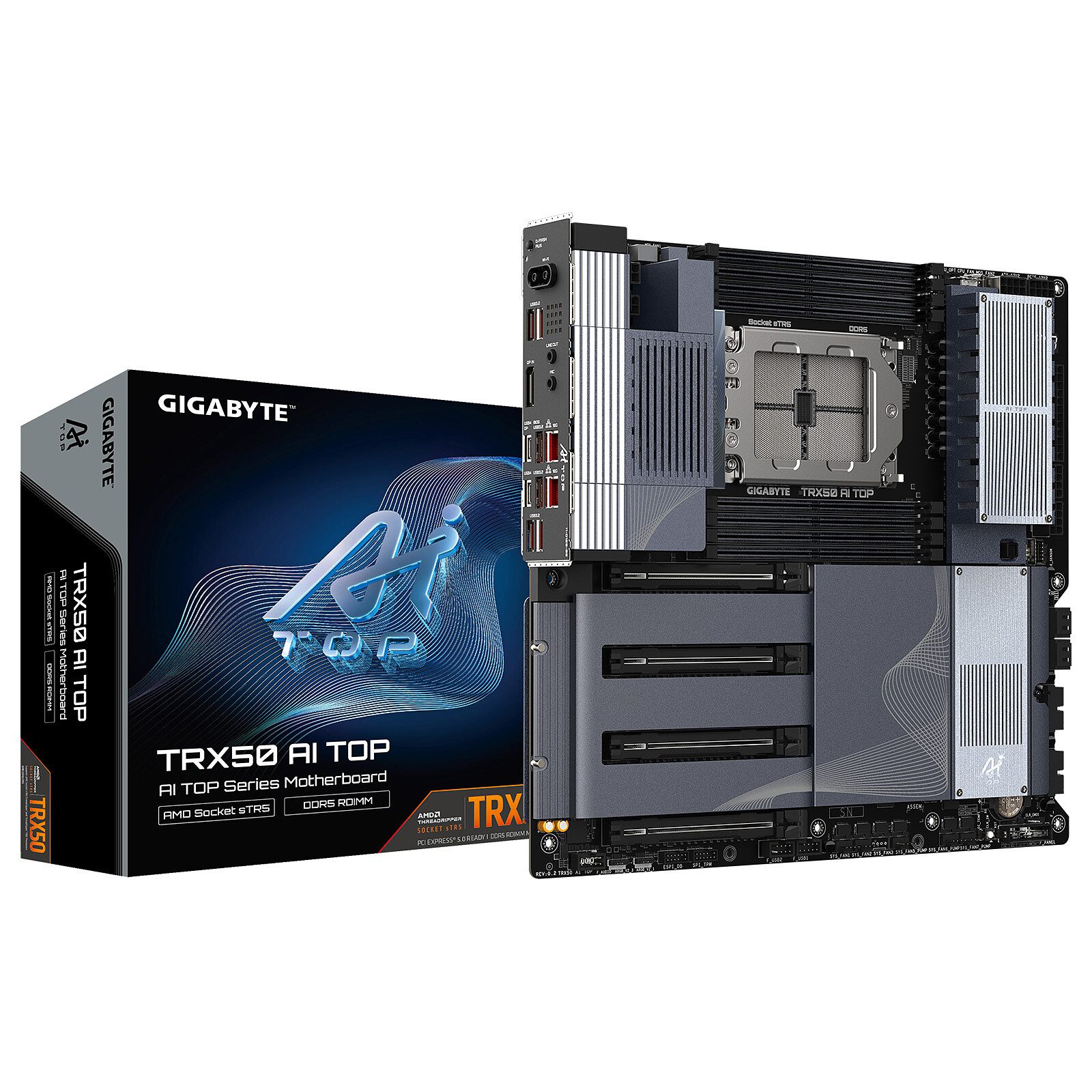 Gigabyte TRX50 AI TOP 1 carte mère Gigabyte AMD sTR5