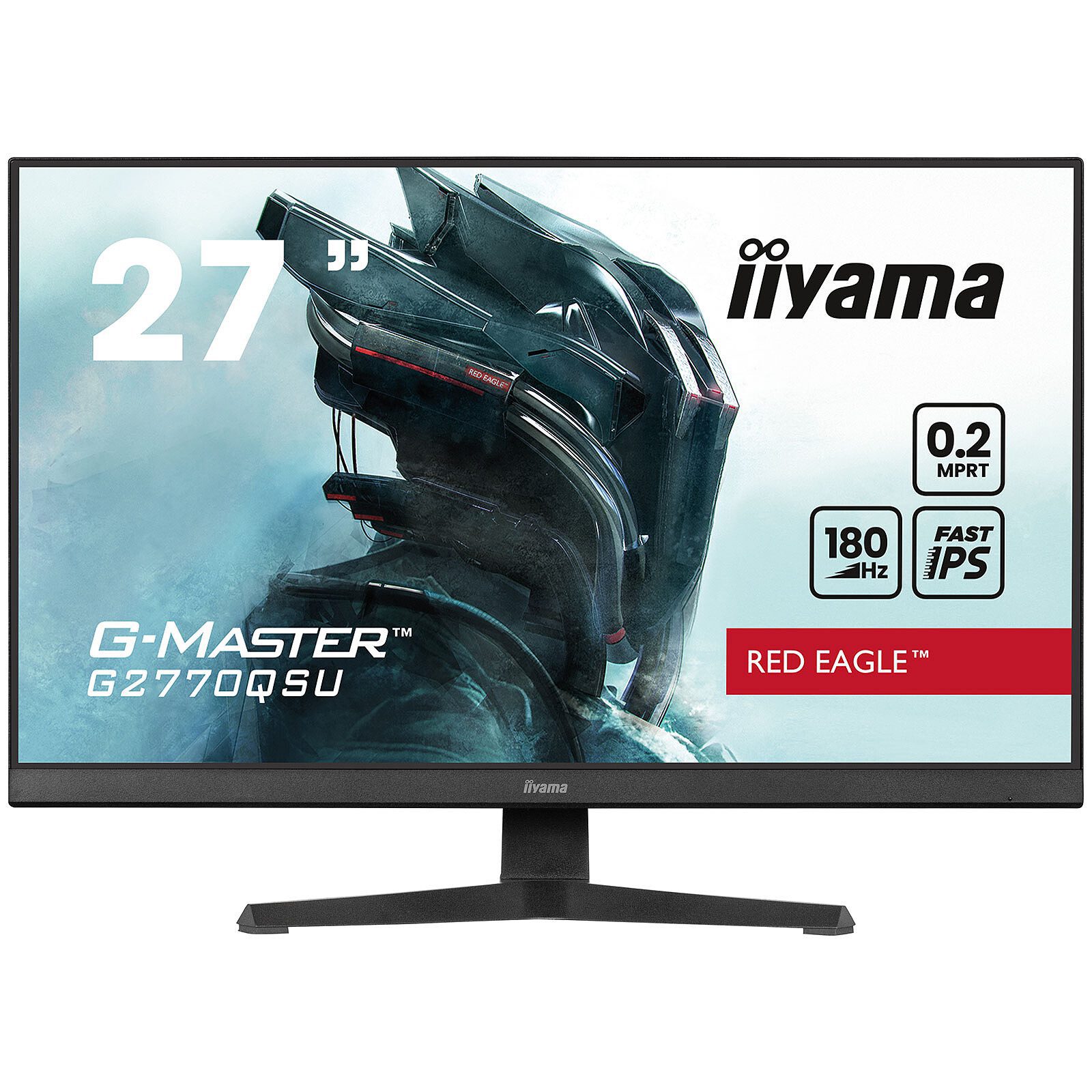 iiyama 27" LED - G-Master G2770QSU-B6 Red Eagle 1 écran pc iiyama 27 pouces