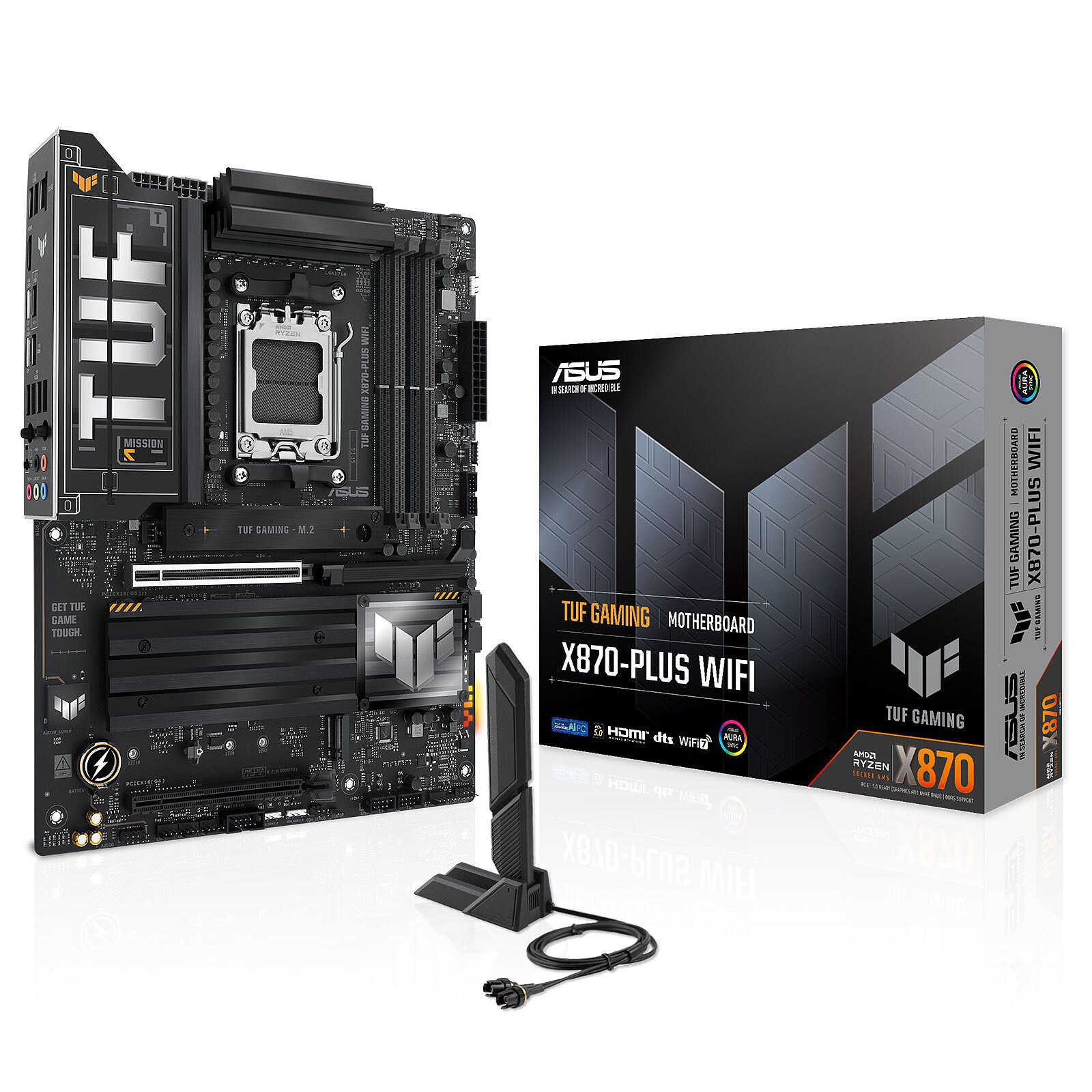 ASUS TUF GAMING X870-PLUS WIFI 1 carte mère ASUS AMD AM5