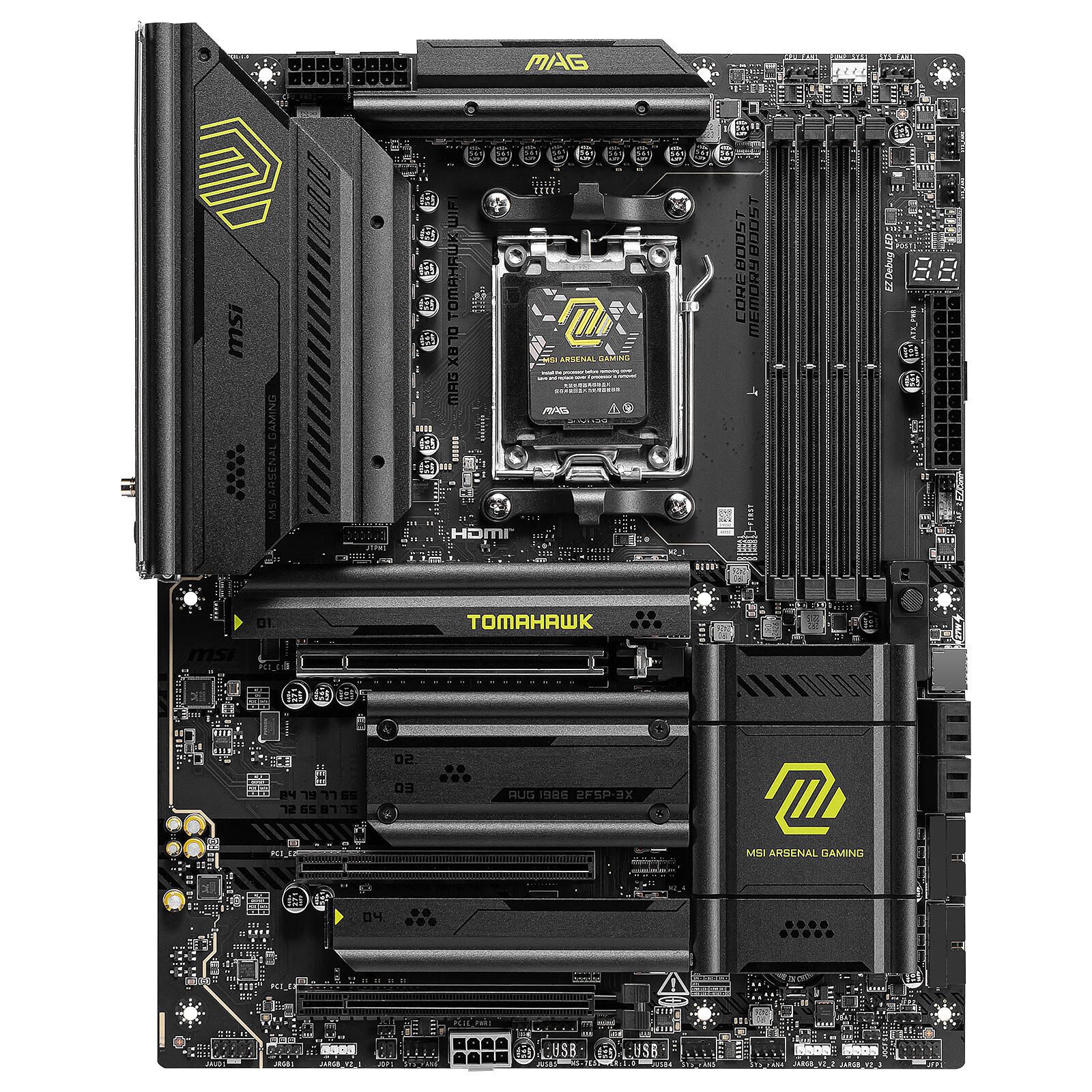 MSI MAG X870 TOMAHAWK WIFI 3 carte mère MSI AMD AM5