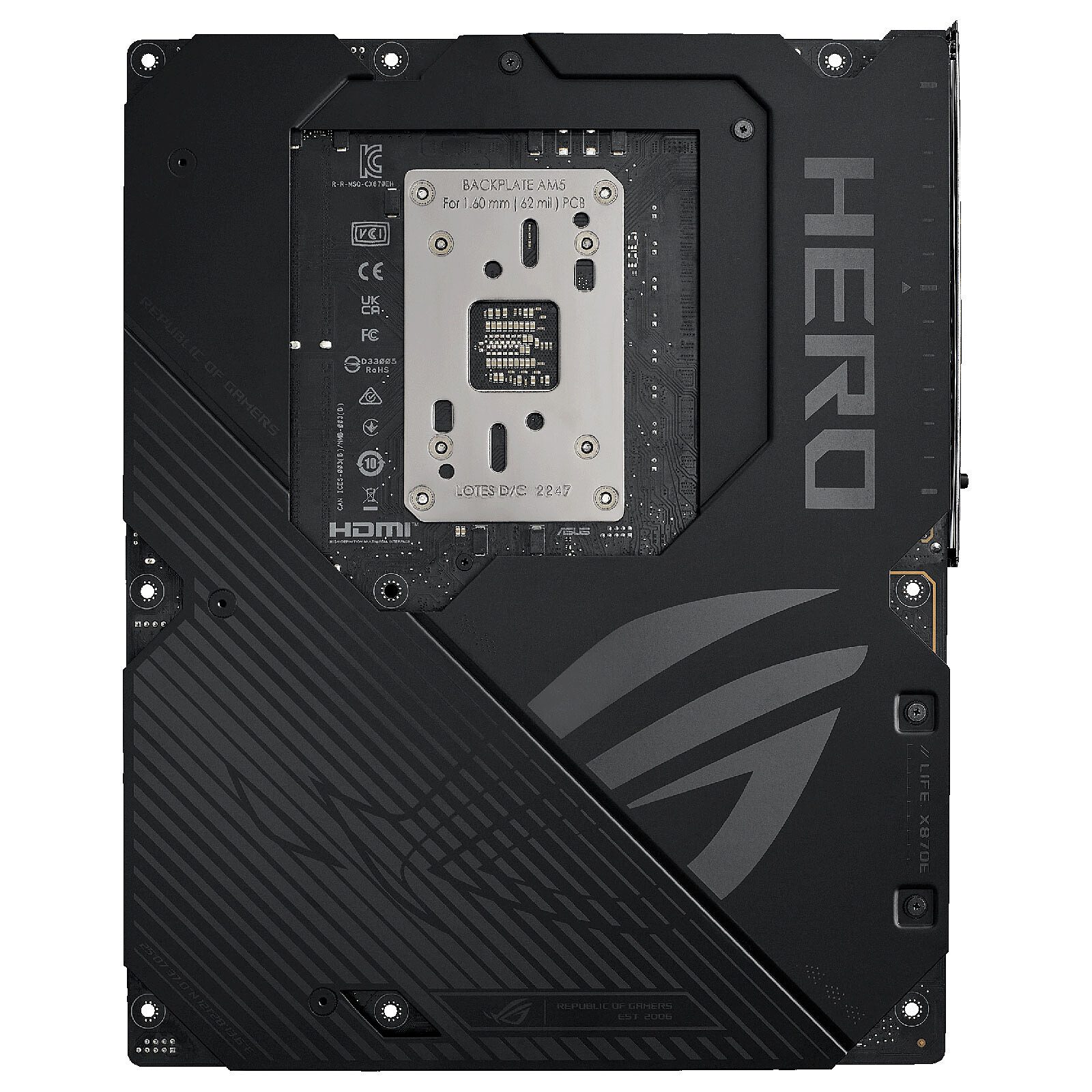ASUS ROG CROSSHAIR X870E HERO 4 carte mère ASUS AMD AM5