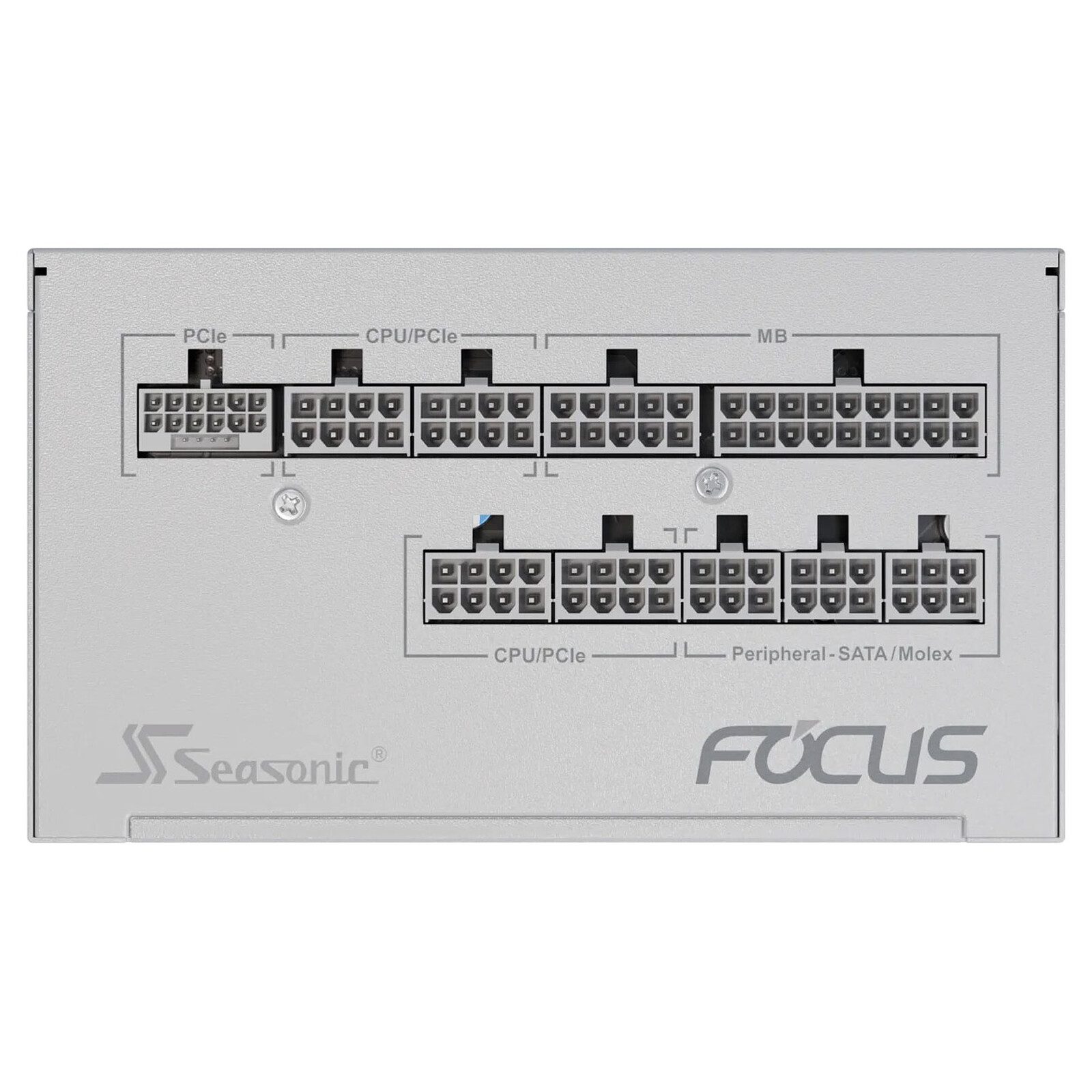 Seasonic FOCUS GX-1000 ATX 3 (2024) – Blanc 4 Alimentation PC Seasonic 1000 W