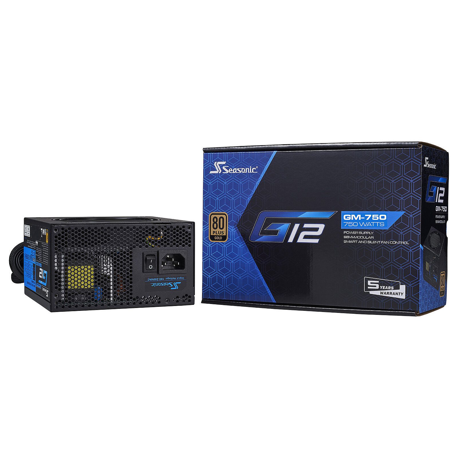 Seasonic G12 GM-750 (2024) 1 Alimentation PC Seasonic 750 W