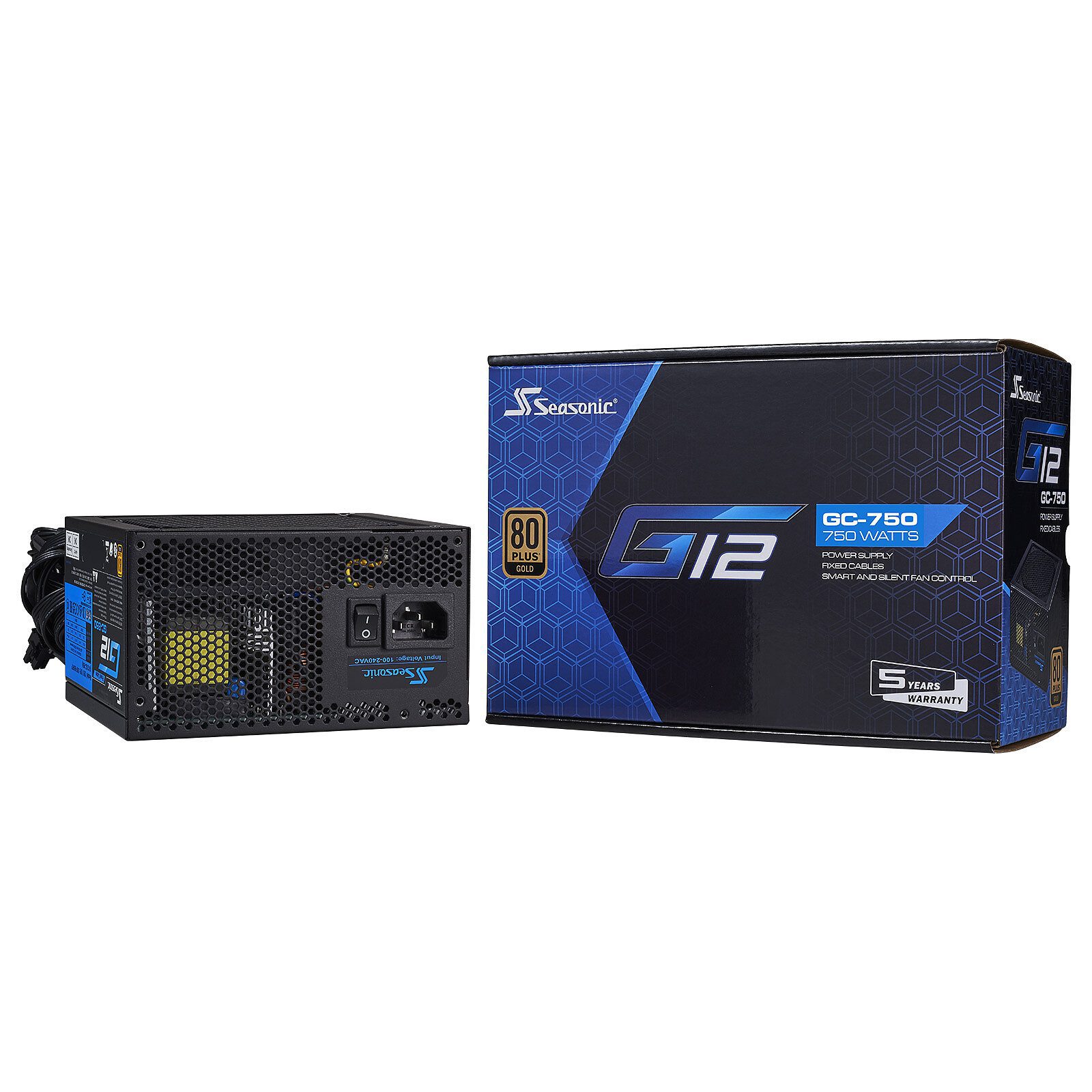 Seasonic G12 GC-750 (2024) 1 Alimentation PC Seasonic 750 W