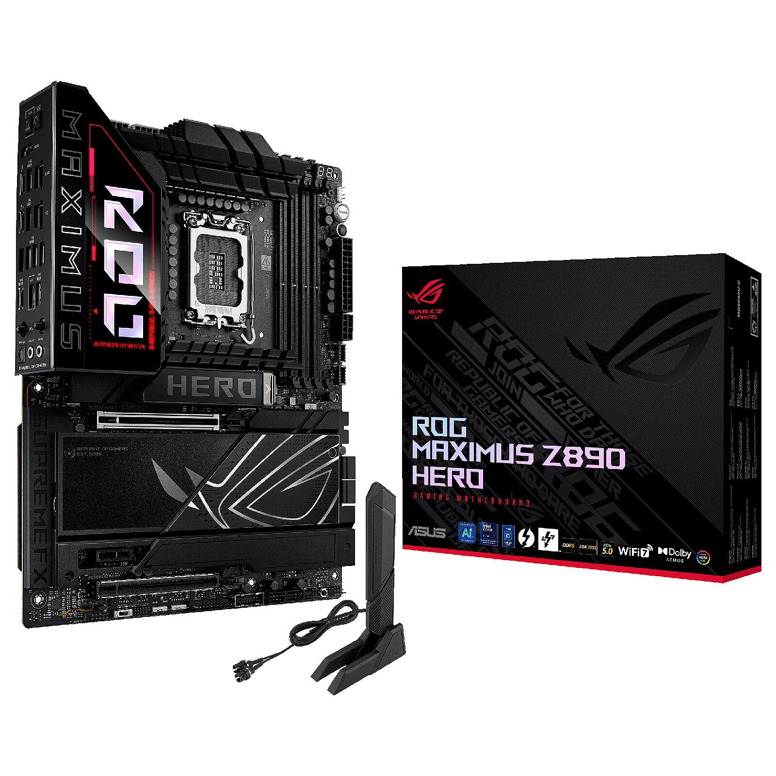 ASUS ROG MAXIMUS Z890 HERO 1 carte mère ASUS Intel 1851