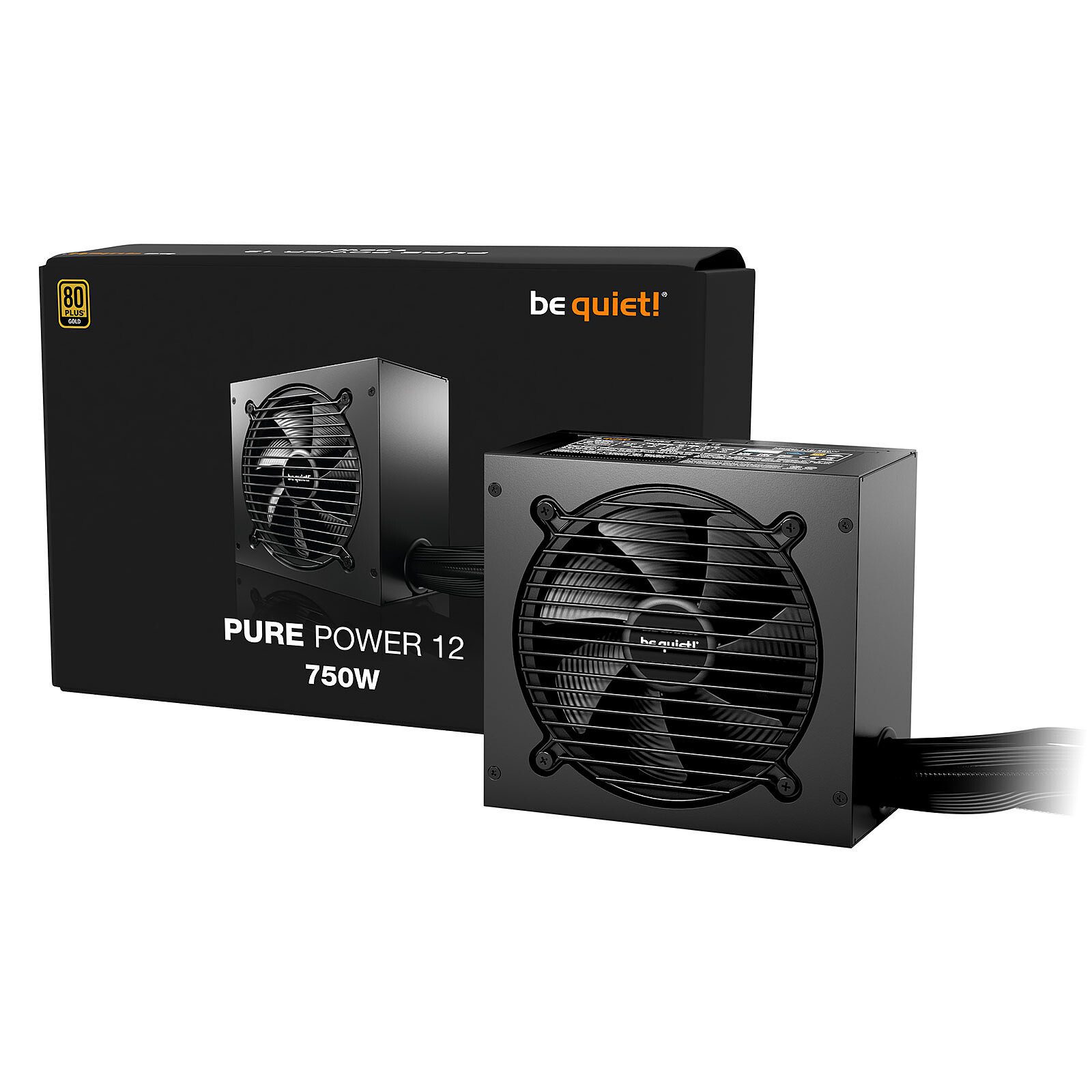 be quiet! Pure Power 12 750W 80PLUS Gold 1 Alimentation PC be quiet! 750 W