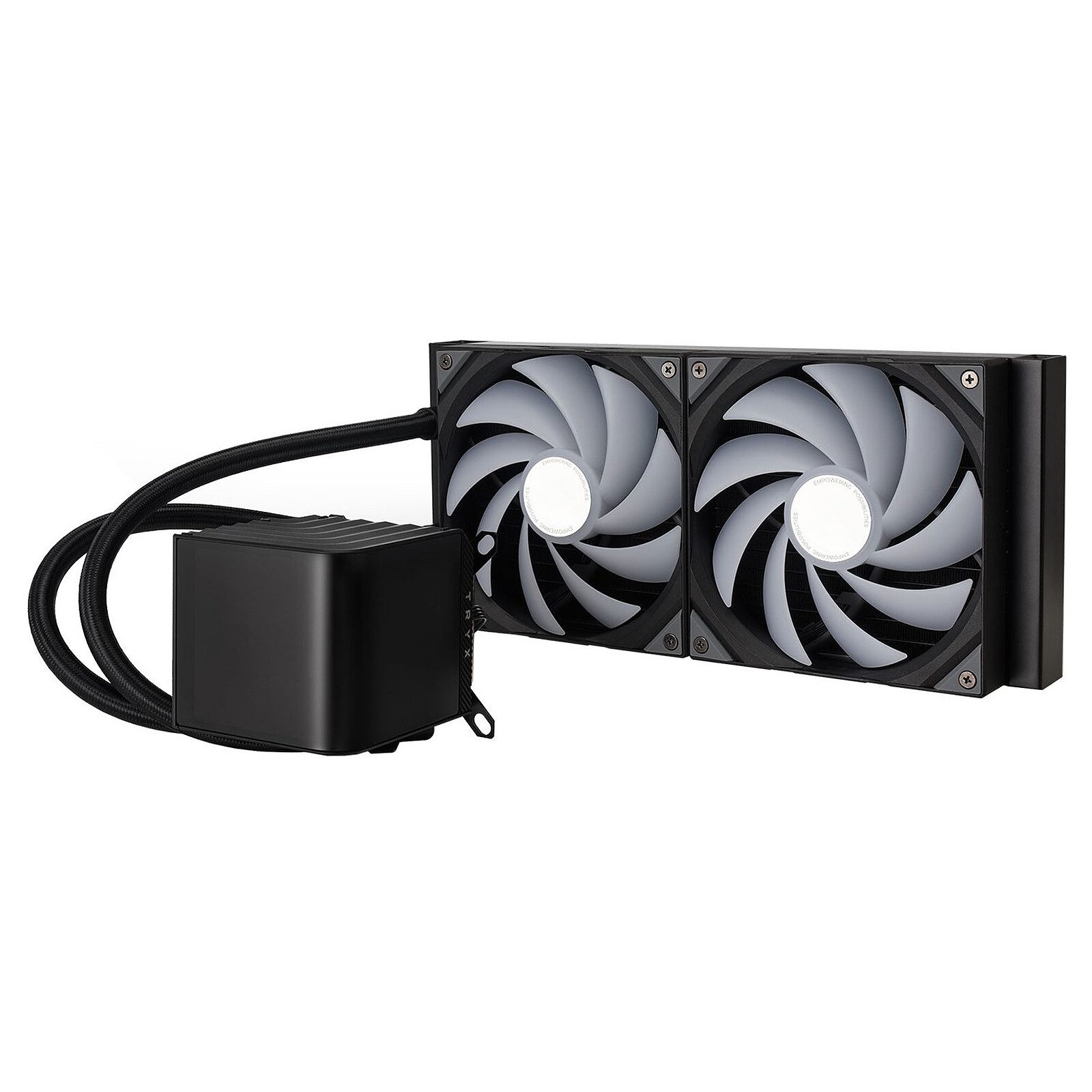 TRYX PANORAMA ARGB 280 – Noir 3 TRYX watercooling Radiateur 280 mm