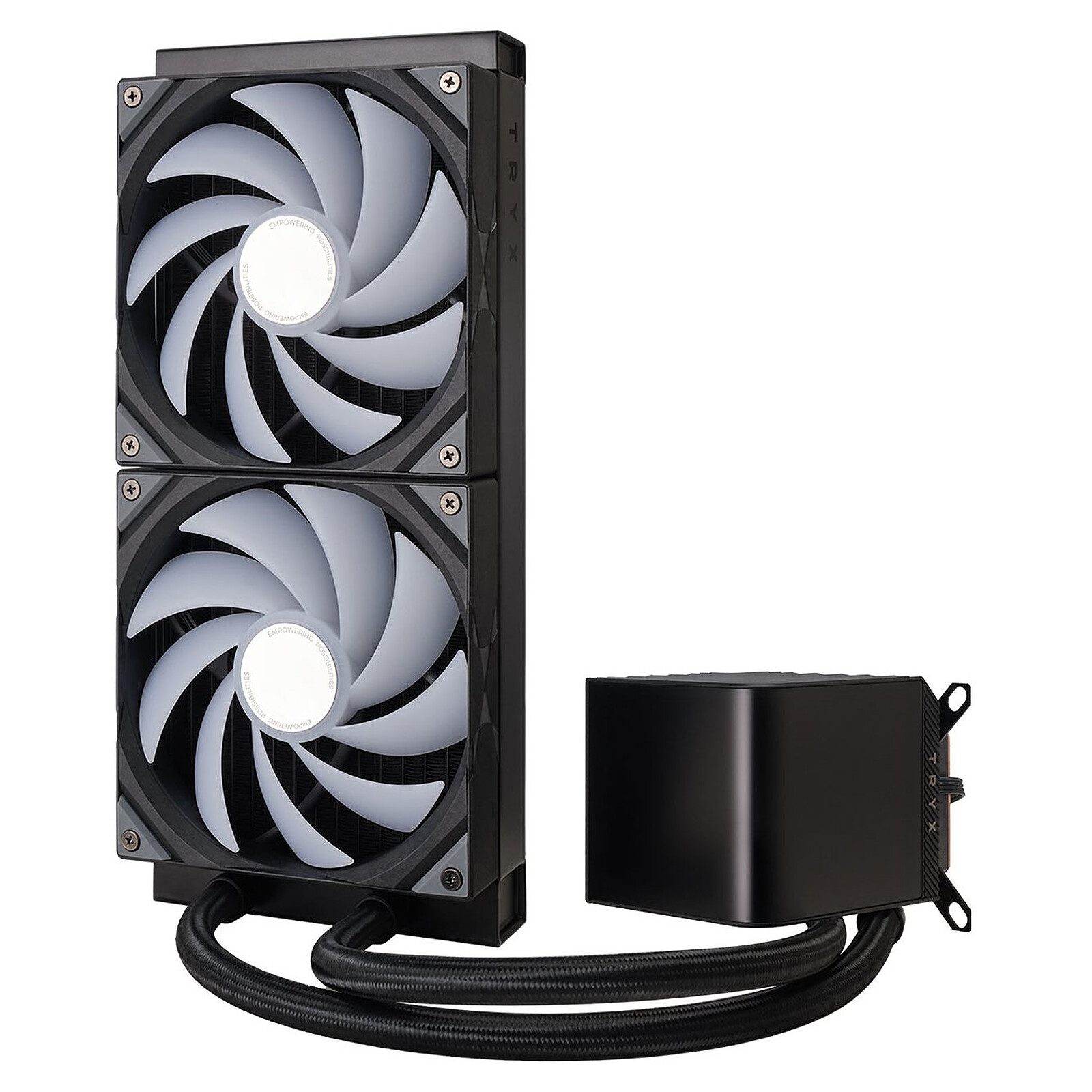 TRYX PANORAMA ARGB 280 – Noir 4 TRYX watercooling Radiateur 280 mm