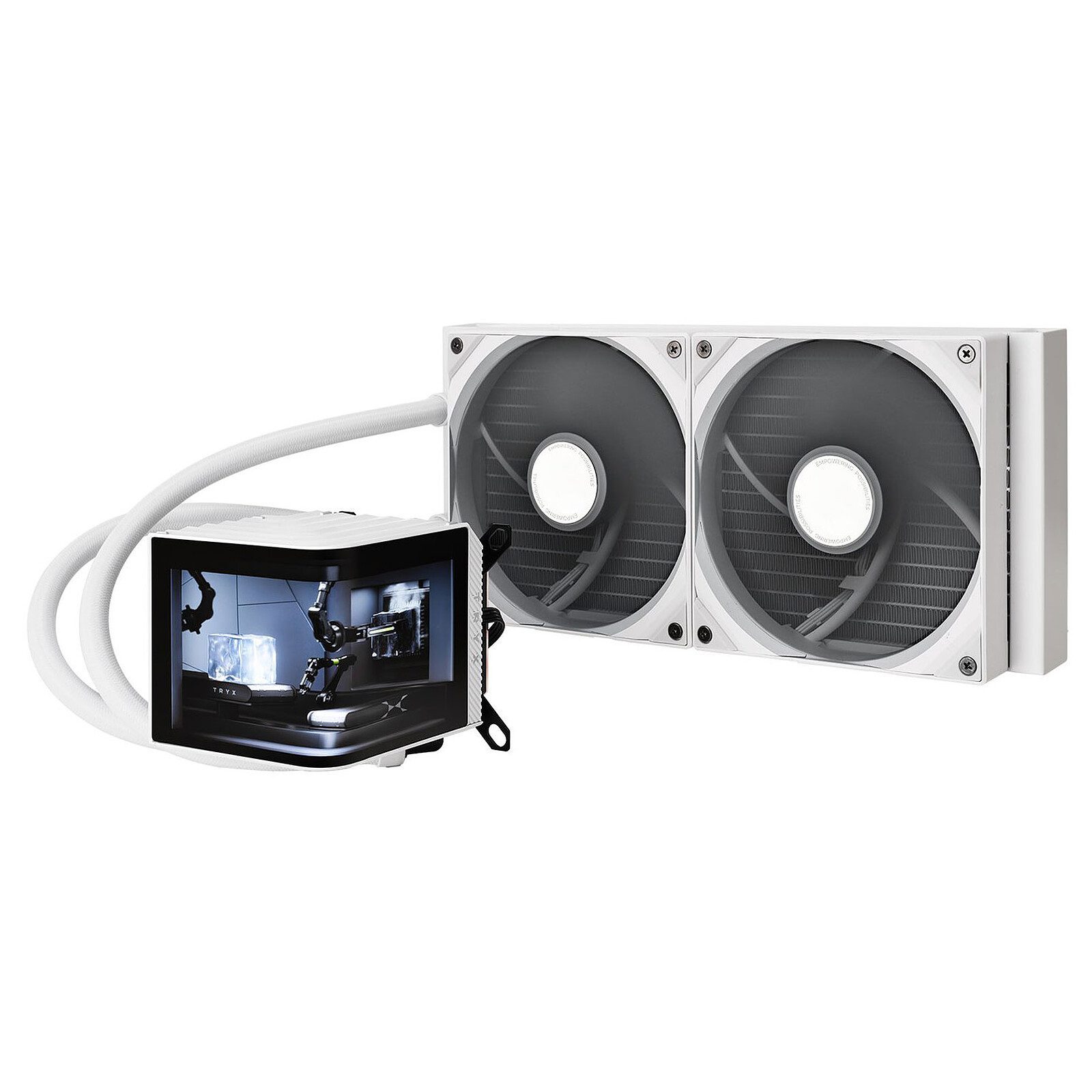 TRYX PANORAMA 280 - Blanc 1 TRYX watercooling Radiateur 280 mm