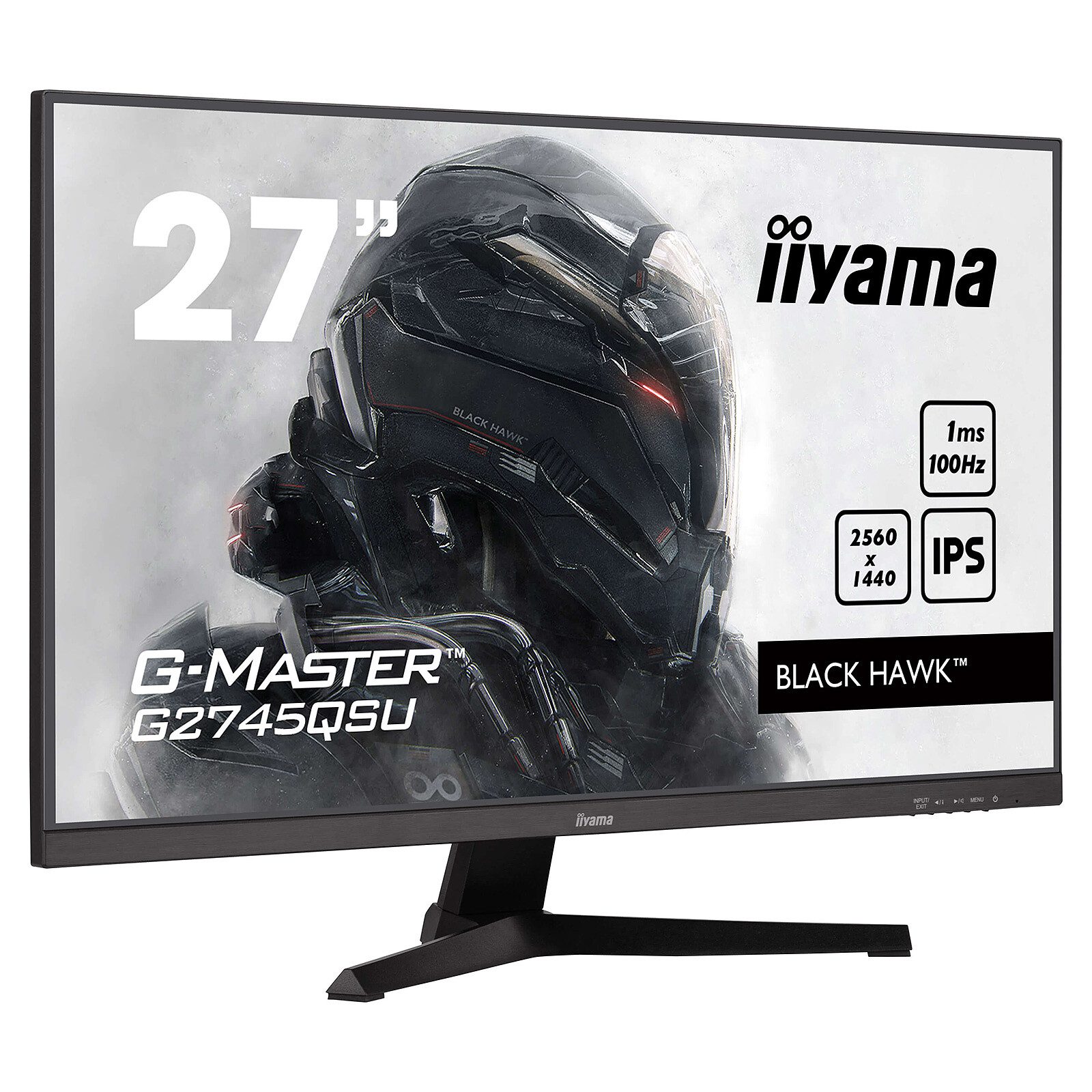 iiyama 27″ LED – G-Master G2745QSU-B2 Black Hawk 2 moniteur pc iiyama 27 pouces