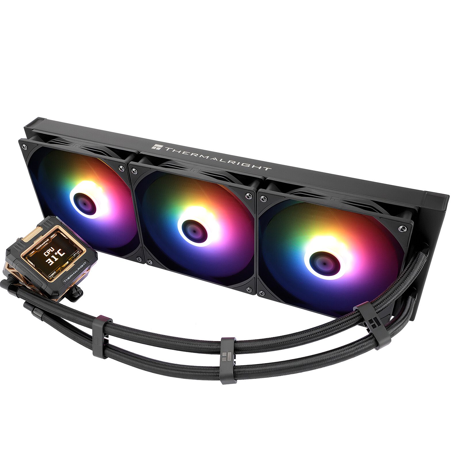 Thermalright Frozen Warframe 420 ARGB – Noir 2 Thermalright watercooling Radiateur 420 mm