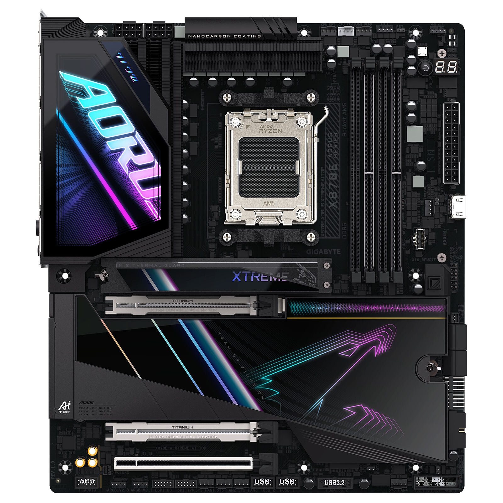 Gigabyte X870E AORUS XTREME AI TOP 3 carte mère Gigabyte AMD AM5
