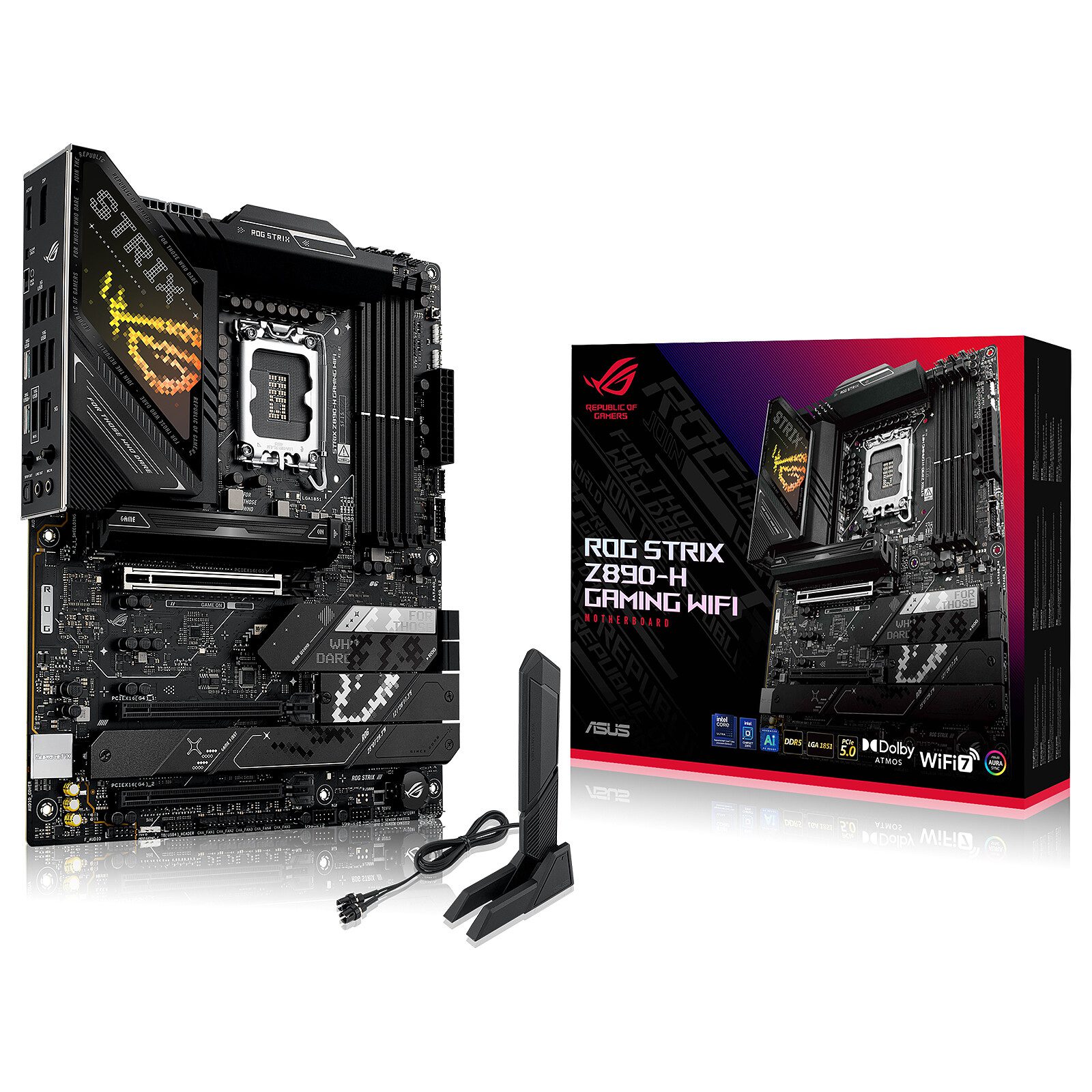 ASUS ROG STRIX Z890-H GAMING WIFI 1 carte mère ASUS Intel 1851