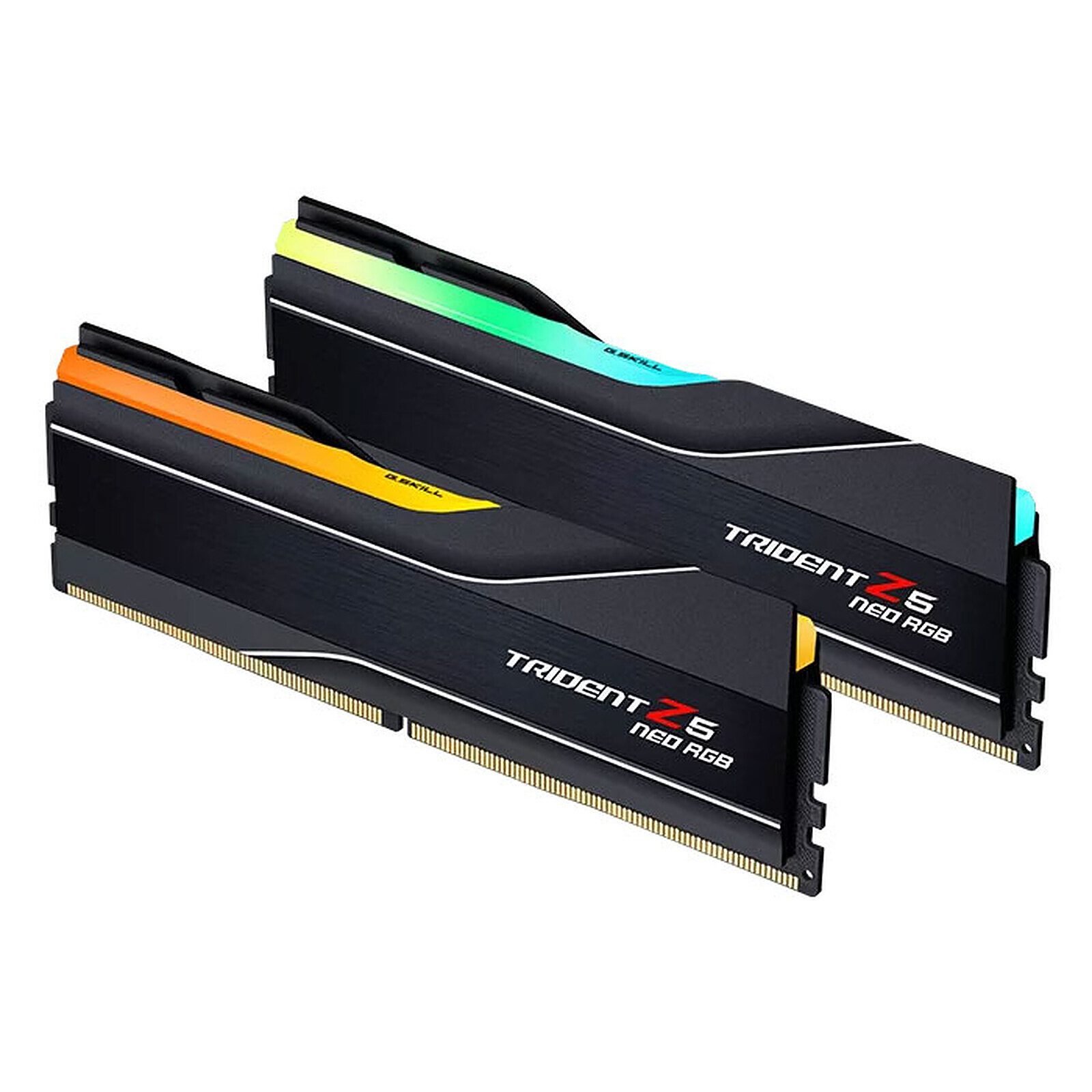 G.Skill Trident Z5 Neo RGB Series 64 Go (2 x 32 Go) DDR5 6000 MHz CL28 – Noir 3 RAM G.Skill DDR5 6000 MHz 64 Go