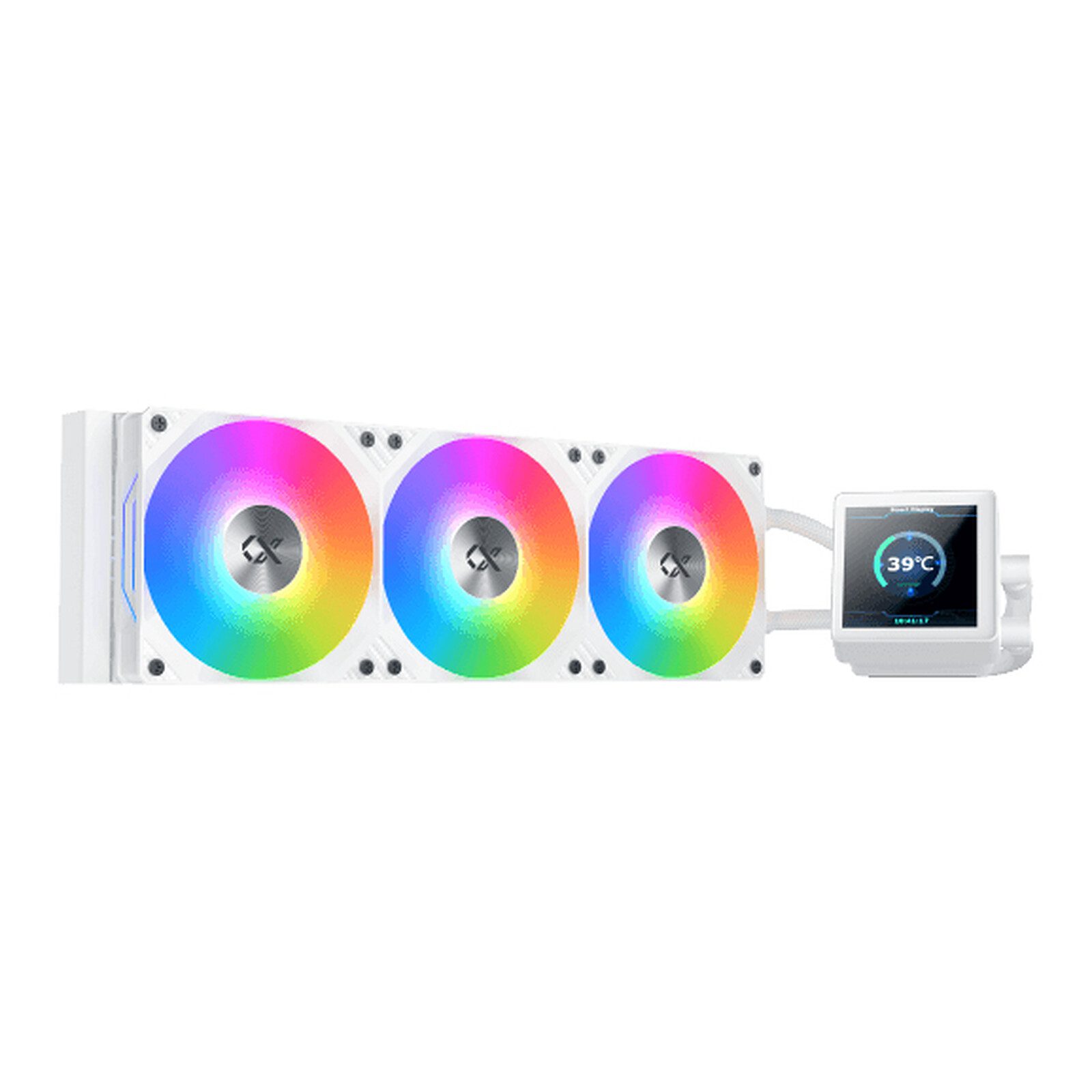 Xigmatek Connect 360 – Blanc 2 Xigmatek watercooling Radiateur 360 mm