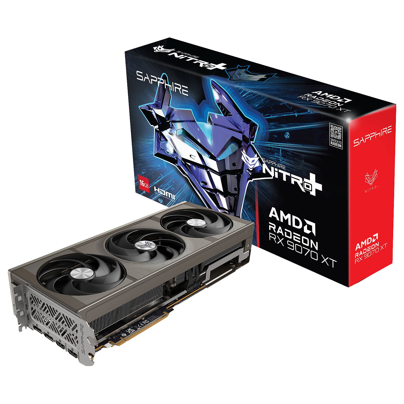 Sapphire NITRO+ AMD Radeon RX 9070 XT 16GB 1 SAPPHIRE AMD Radeon RX 9070 XT