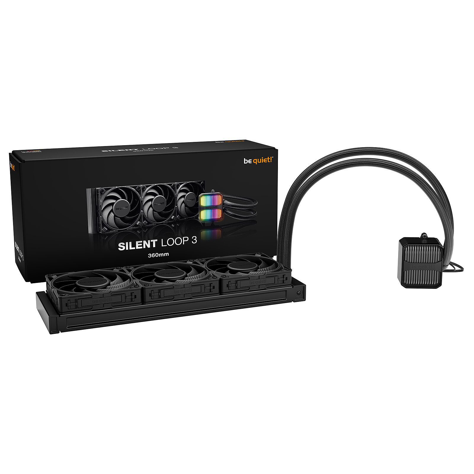 be quiet! Silent Loop 3 360mm 1 be quiet! watercooling Radiateur 360 mm