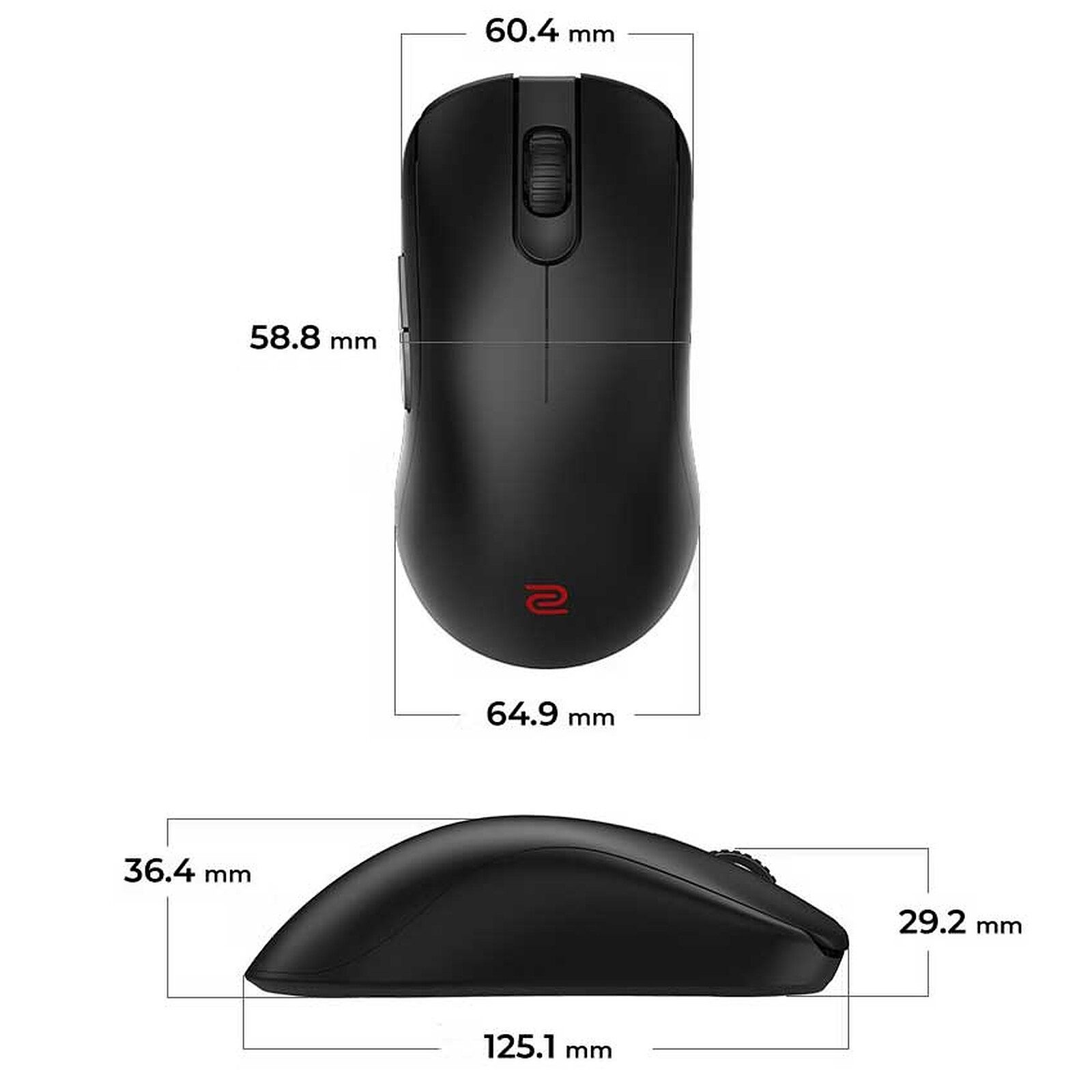 BenQ Zowie FK2-DW (Noir) 5 Souris BenQ Non