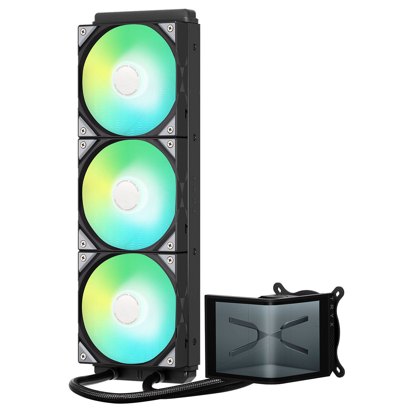 TRYX PANORAMA SE ARGB 360 – Noir 3 TRYX watercooling Radiateur 360 mm