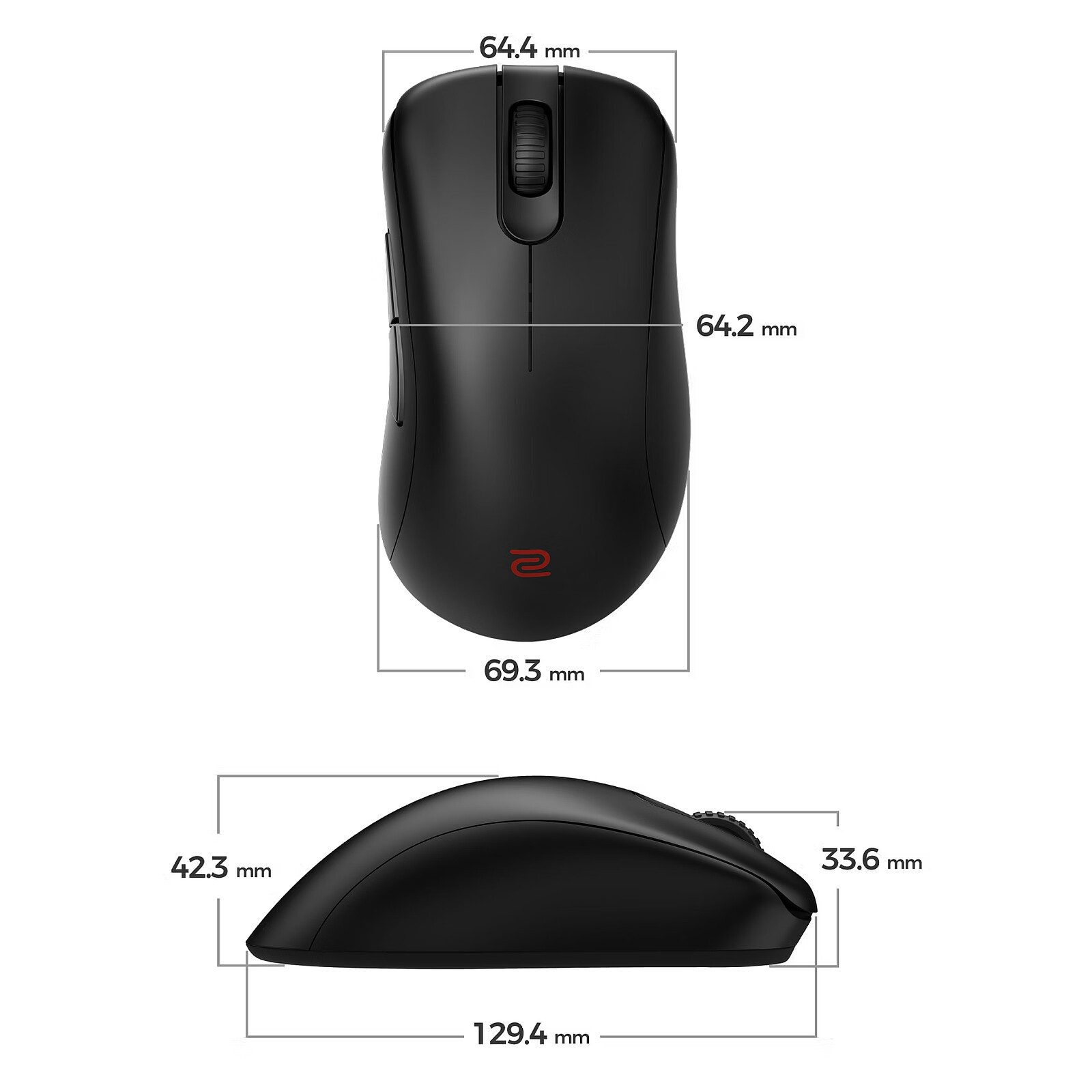BenQ Zowie EC1-DW (Noir) 5 Souris BenQ Non