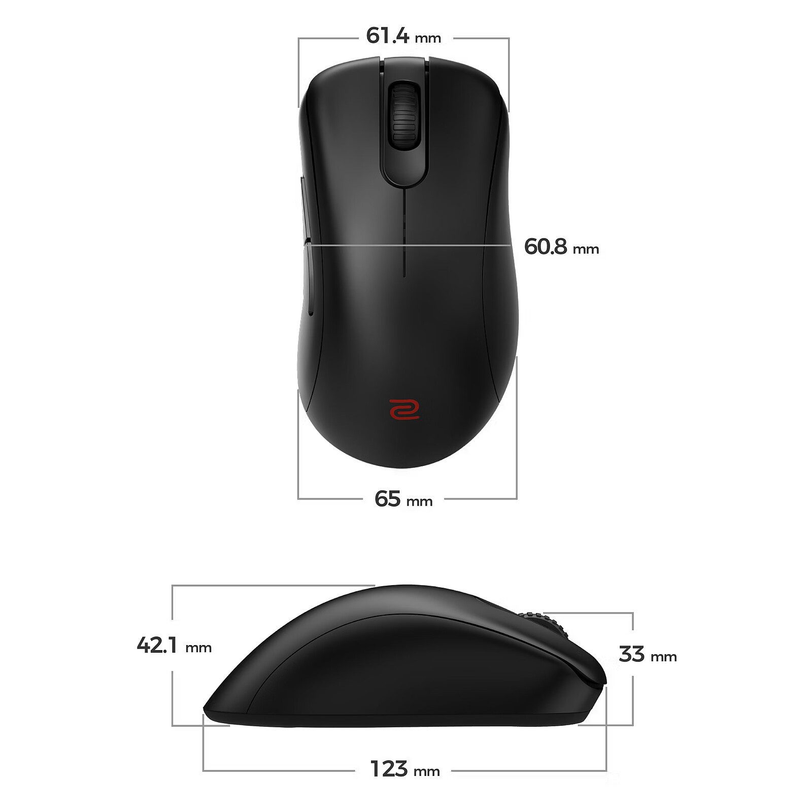 BenQ Zowie EC2-DW (Noir) 5 Souris BenQ Non