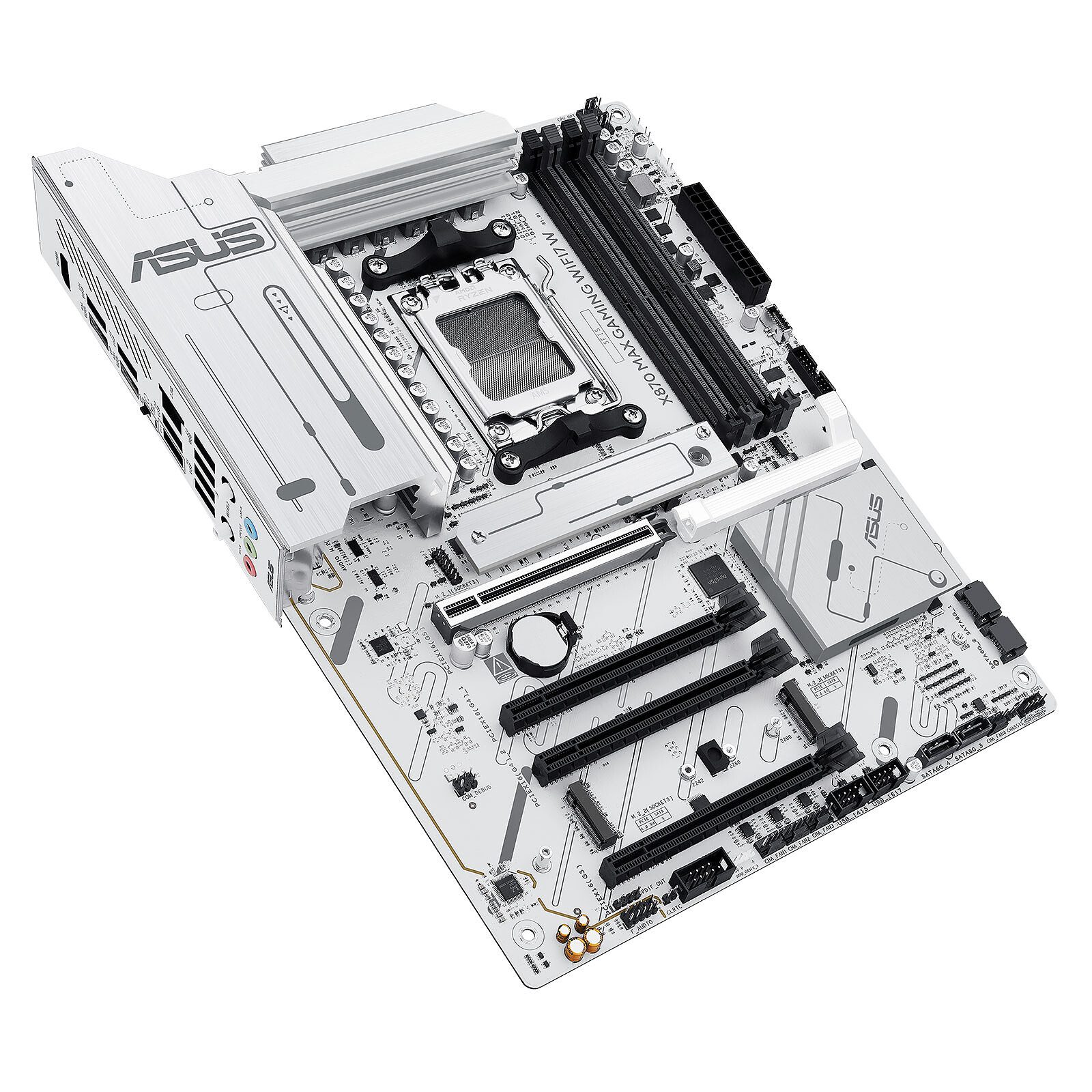 ASUS X870 MAX GAMING WIFI7 W 3 carte mère ASUS AMD AM5
