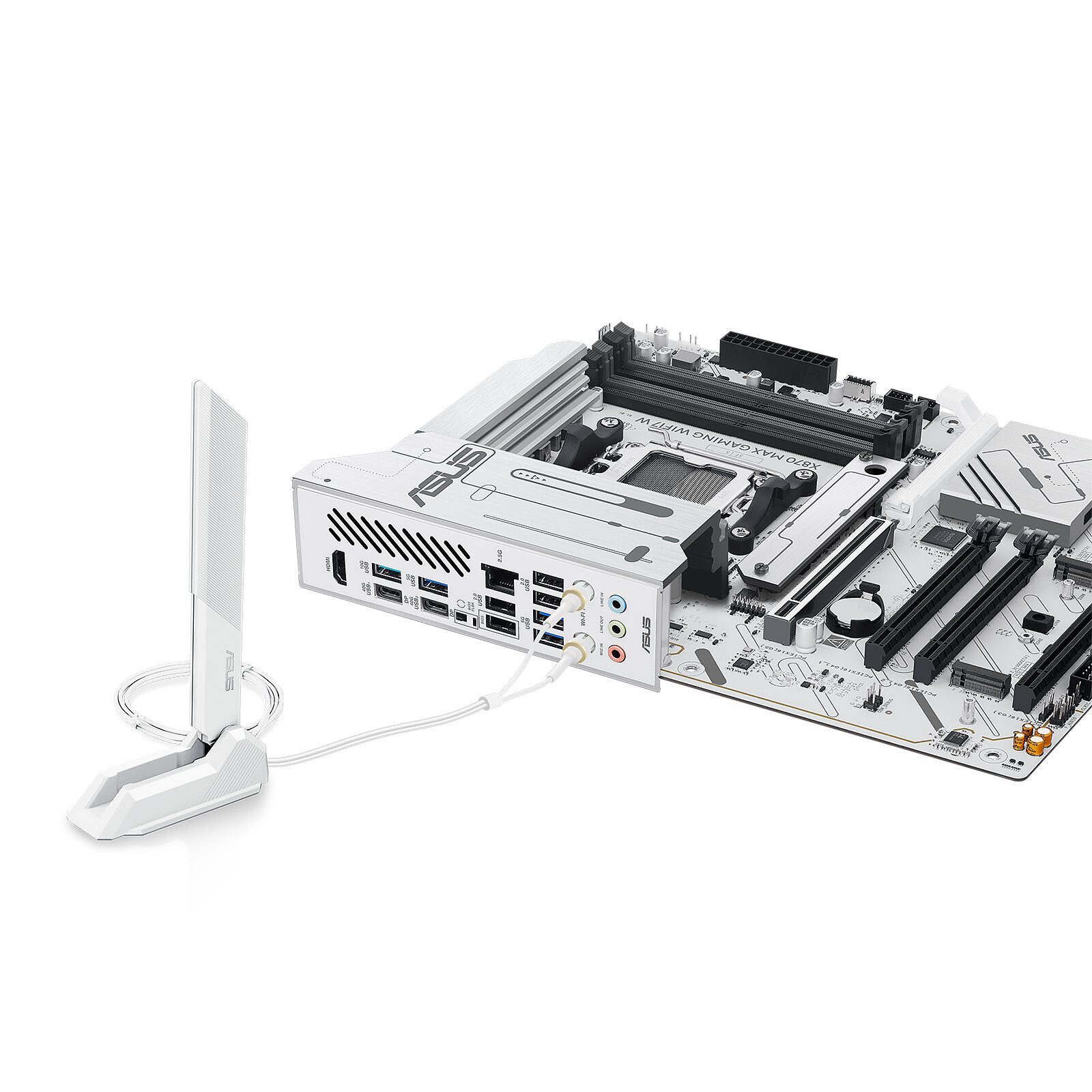 ASUS X870 MAX GAMING WIFI7 W 4 carte mère ASUS AMD AM5