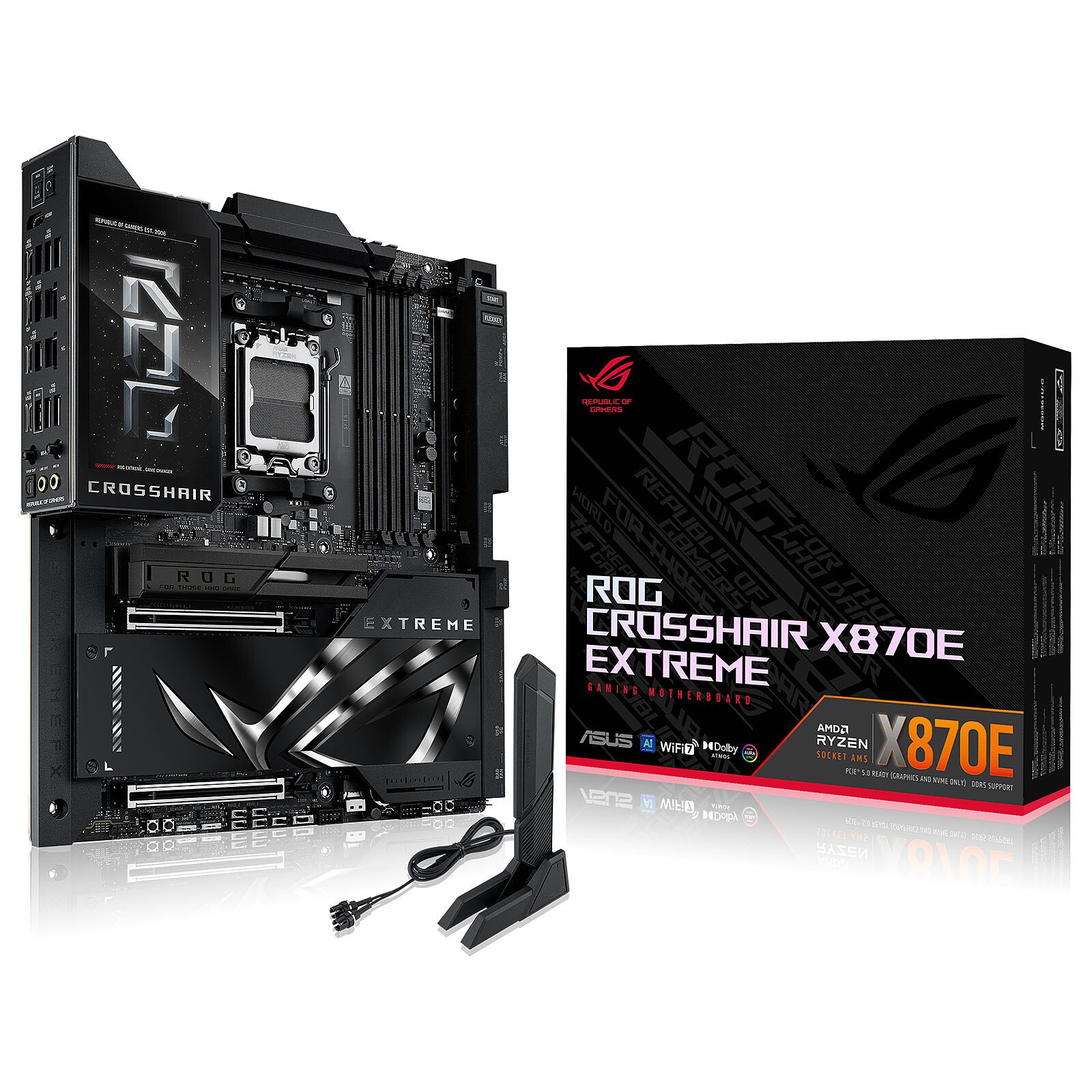 ASUS ROG CROSSHAIR X870E EXTREME 1 carte mère ASUS AMD AM5