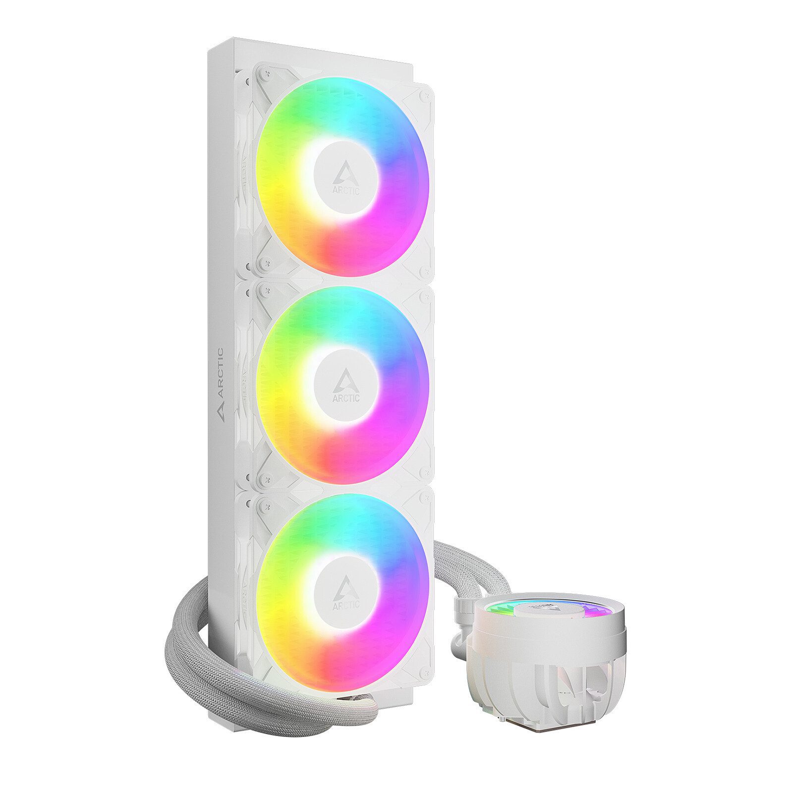 Arctic Liquid Freezer III Pro 420 A-RGB (Blanc) 2 Arctic watercooling Radiateur 420 mm