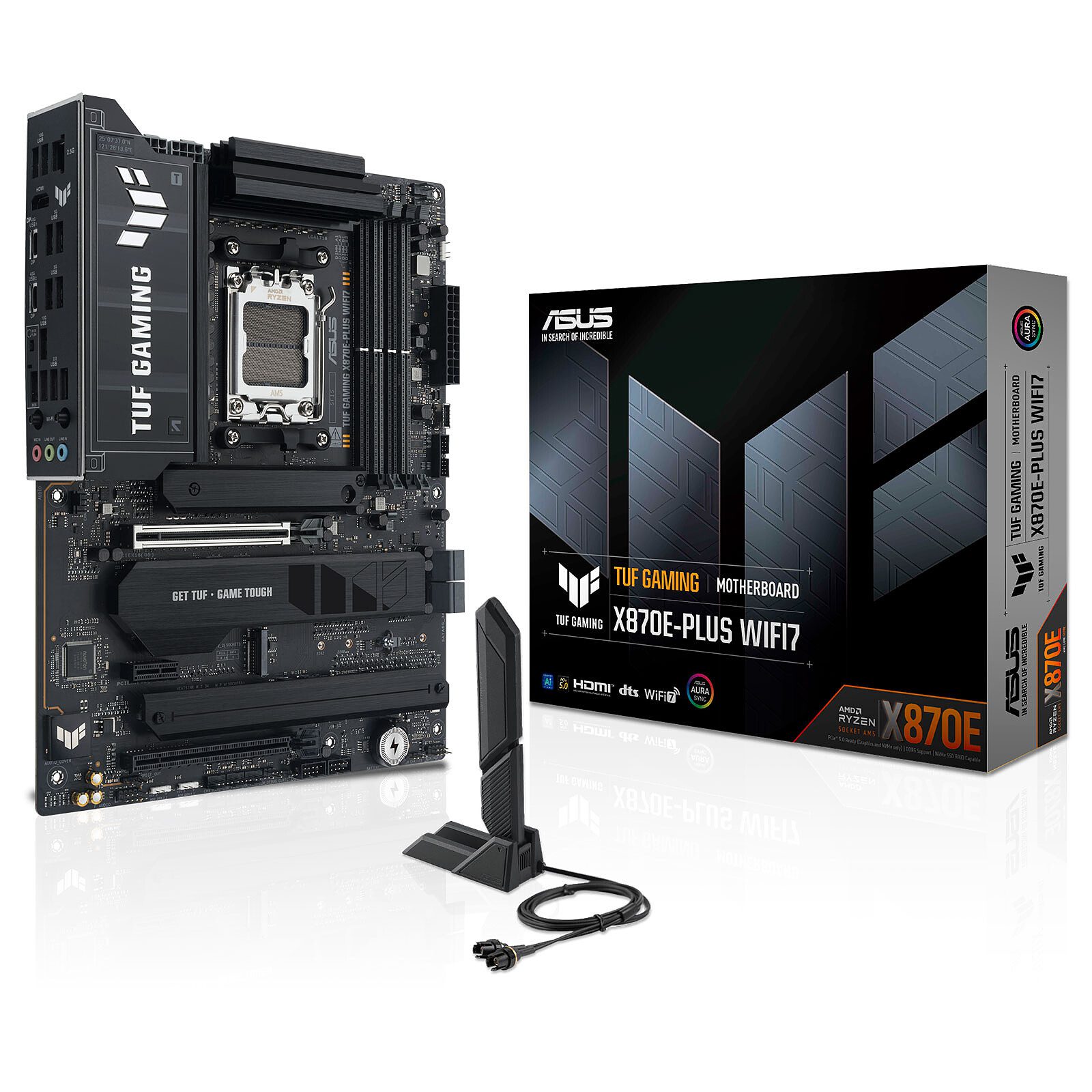 ASUS TUF GAMING X870E-PLUS WIFI7 1 carte mère ASUS AMD AM5