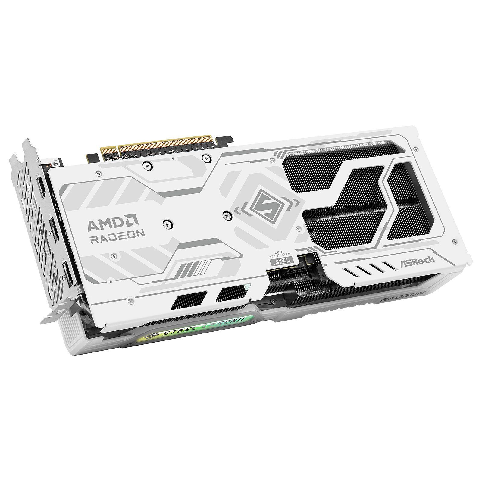 ASRock AMD Radeon RX 9060 XT Steel Legend 16GB OC 4 ASRock AMD Radeon RX 9060 XT