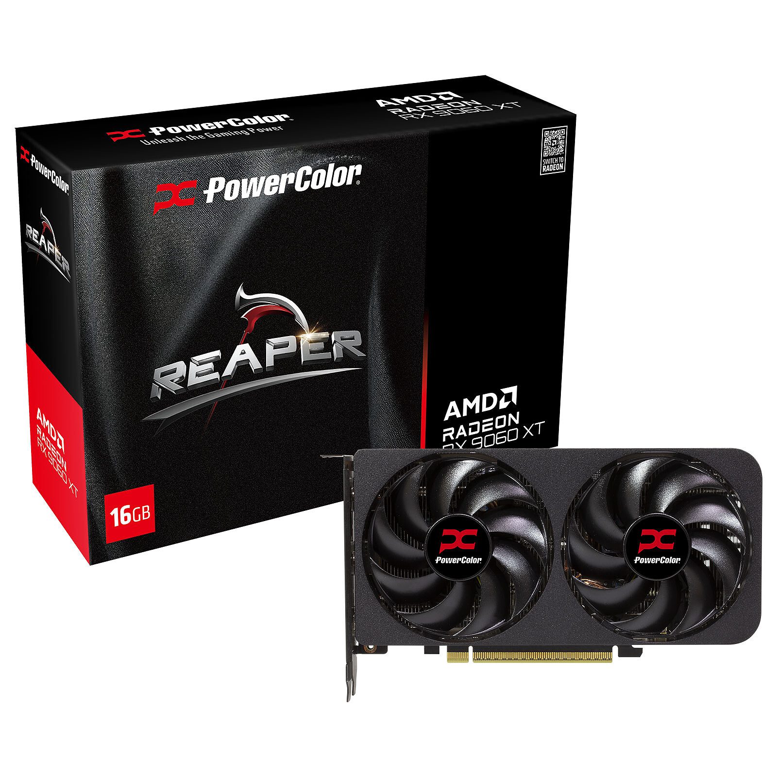 PowerColor Reaper AMD Radeon RX 9060 XT 16GB 1 PowerColor AMD Radeon RX 9060 XT