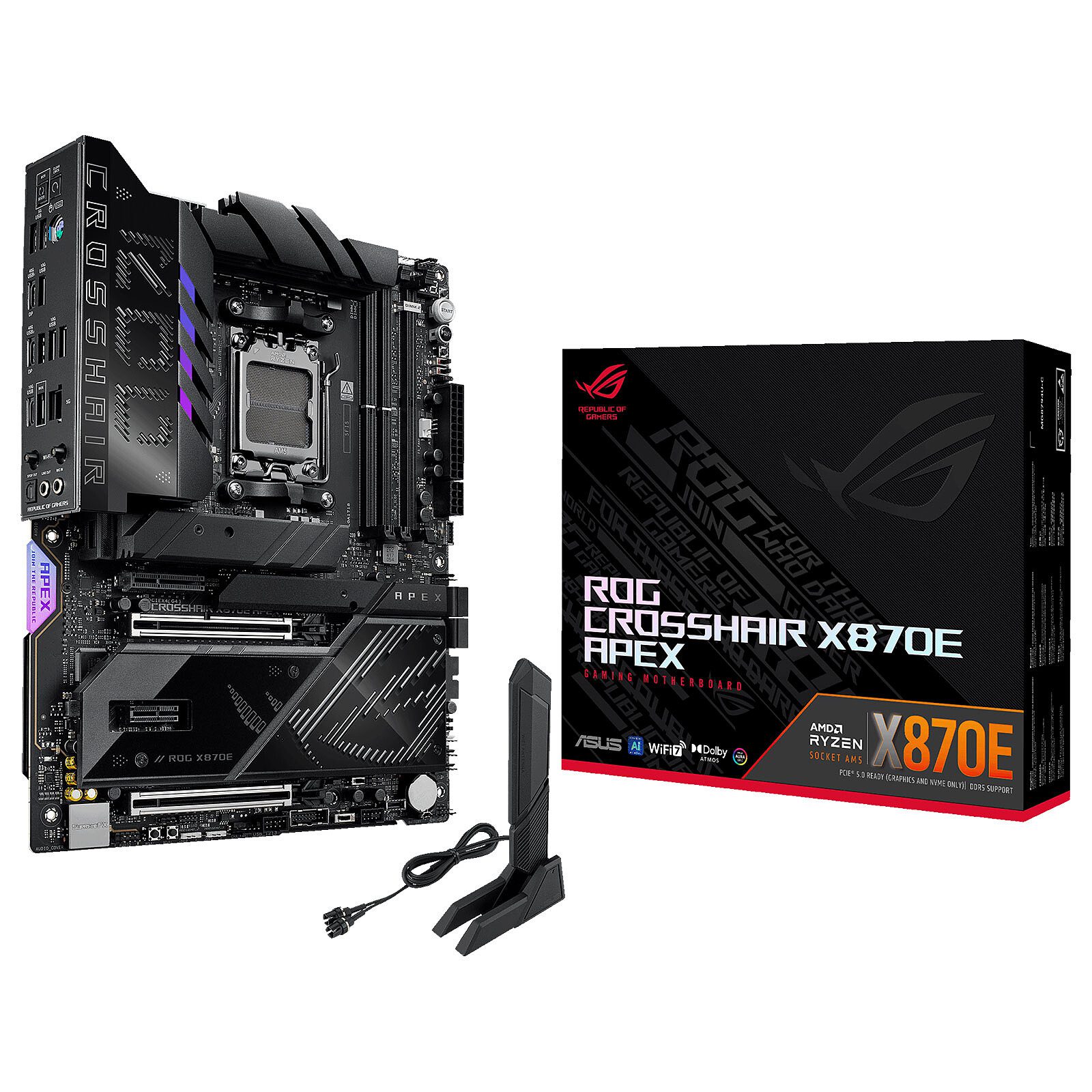 ASUS ROG CROSSHAIR X870E APEX 1 carte mère ASUS AMD AM5